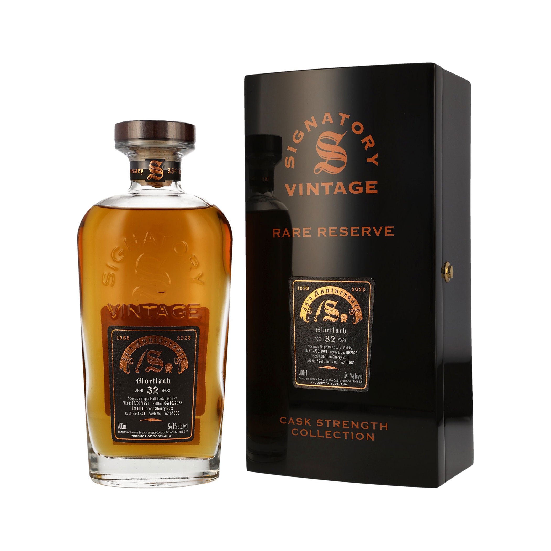 Mortlach 1991/2023 - Signatory Vintage - Speyside Single Malt Scotch Whisky - 35th Anniversary