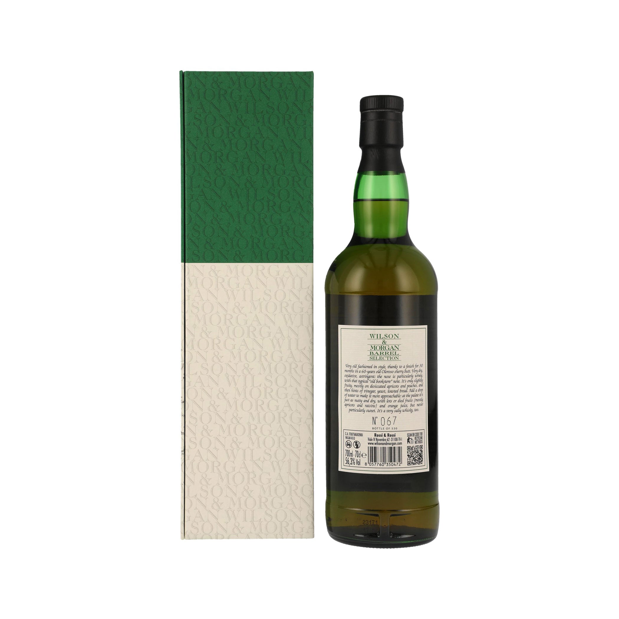 Dailuaine 2011/2023 - 12 Years Old - Oloroso Sherry Finish - Wilson & Morgan - Single Malt Scotch Whisky