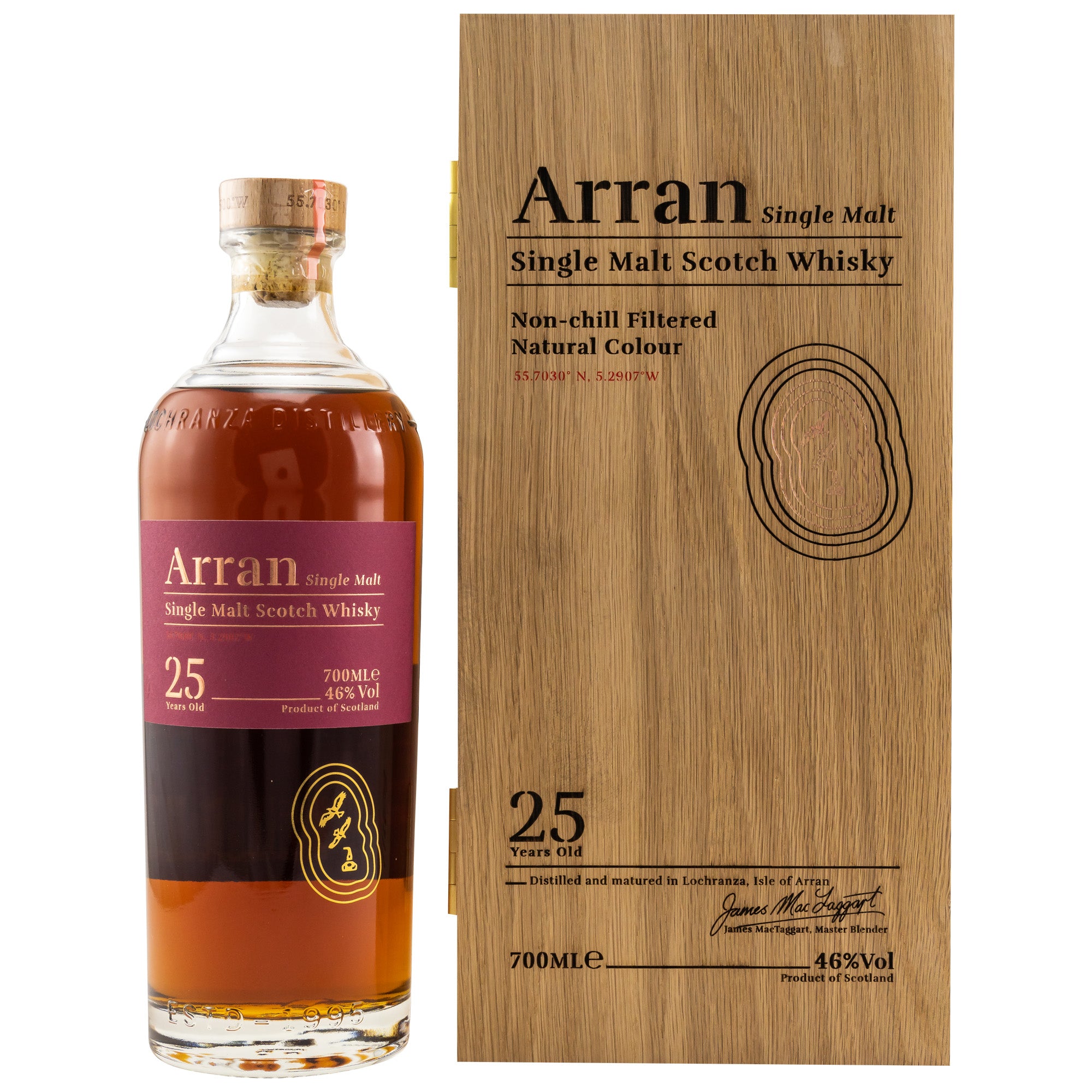 Arran 25 Year Old Single Malt Scotch Whisky