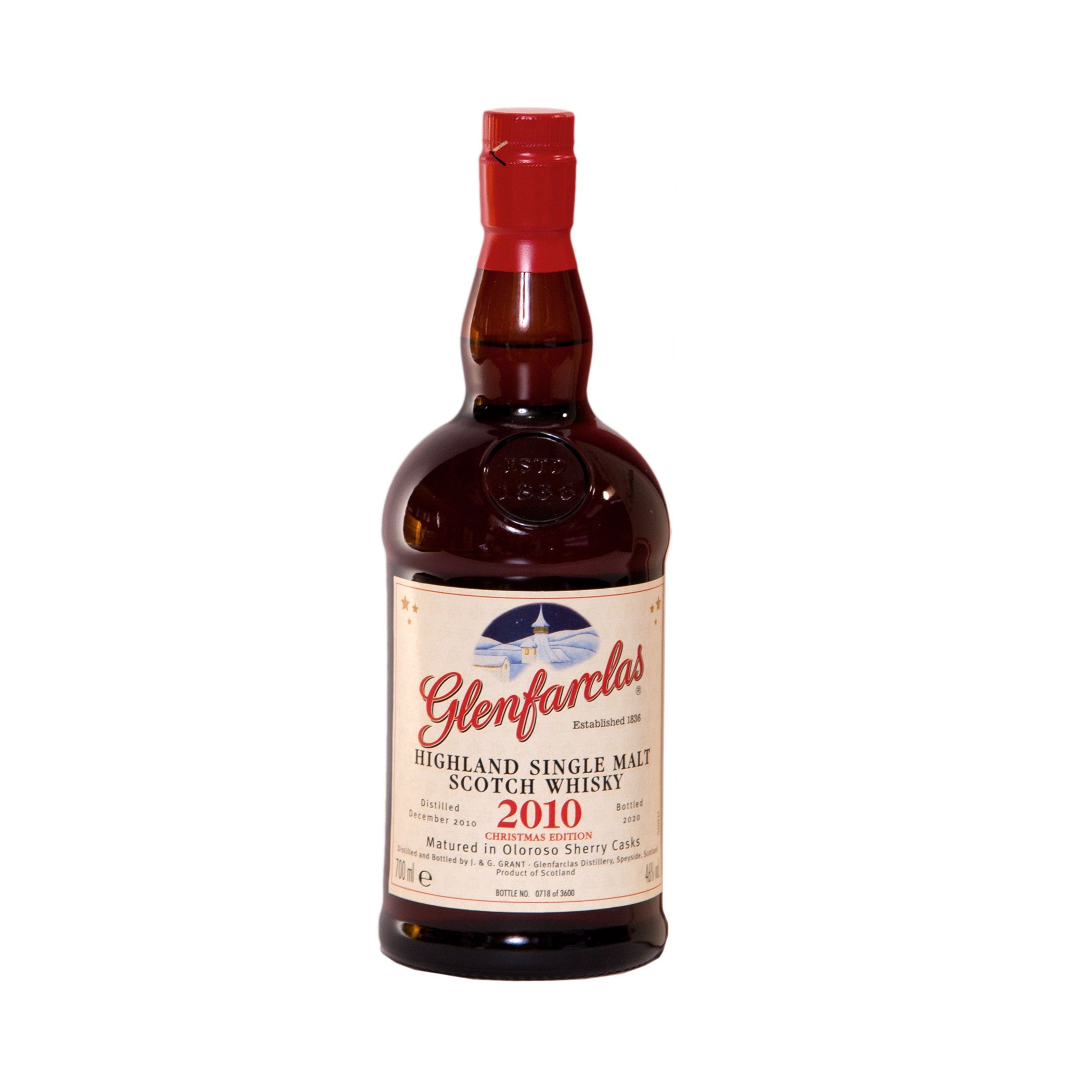 Glenfarclas Vintage 2010 46% - Exlusive Christmas Edition