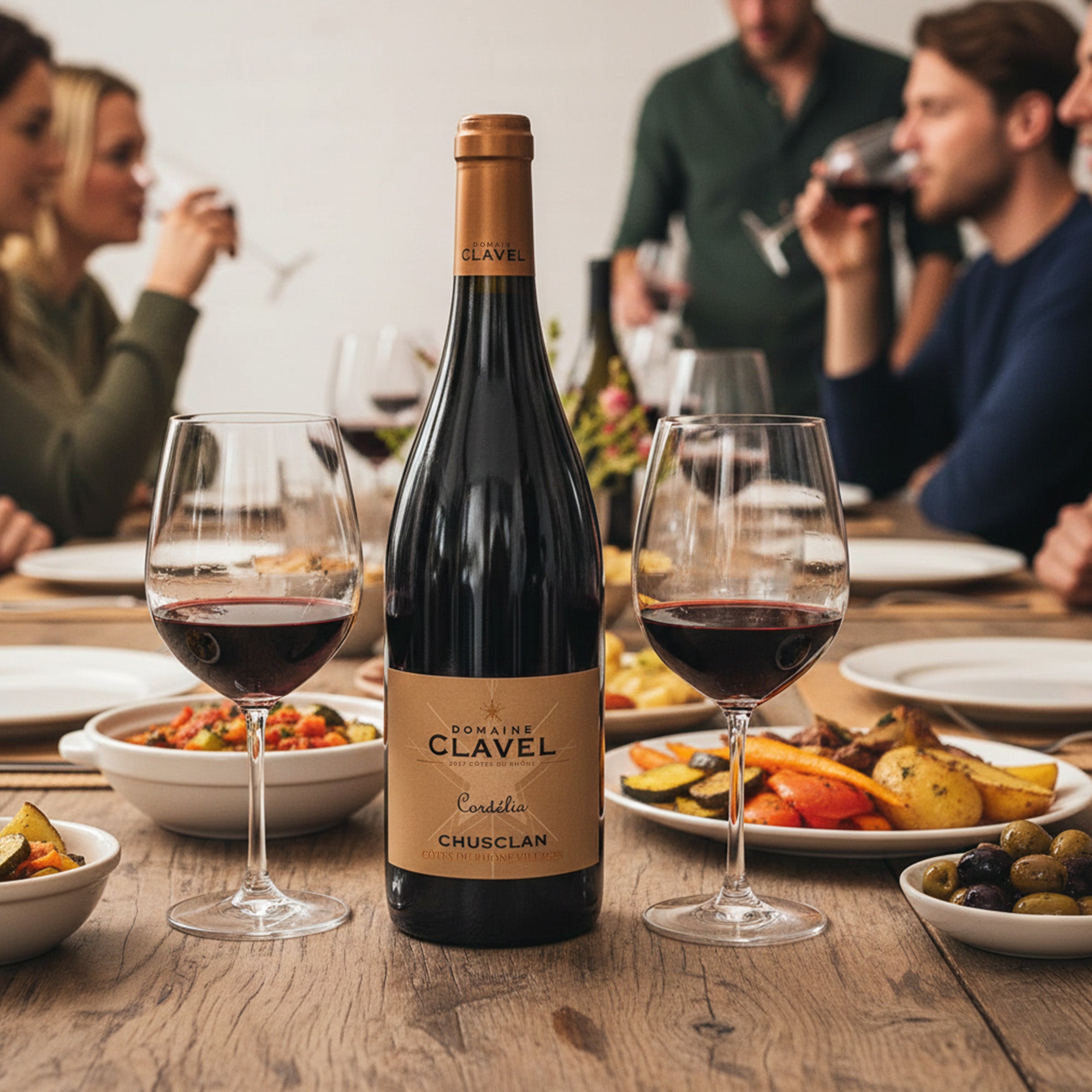 2017 Domaine Clavel Cotes du Rhone Villages Chusclan Cordelia - France