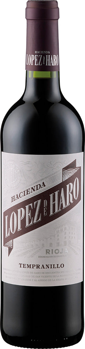 2022 Hacienda López de Haro Tempranillo DOCa Hacienda López de Haro Rioja/Spanien 0,75 l