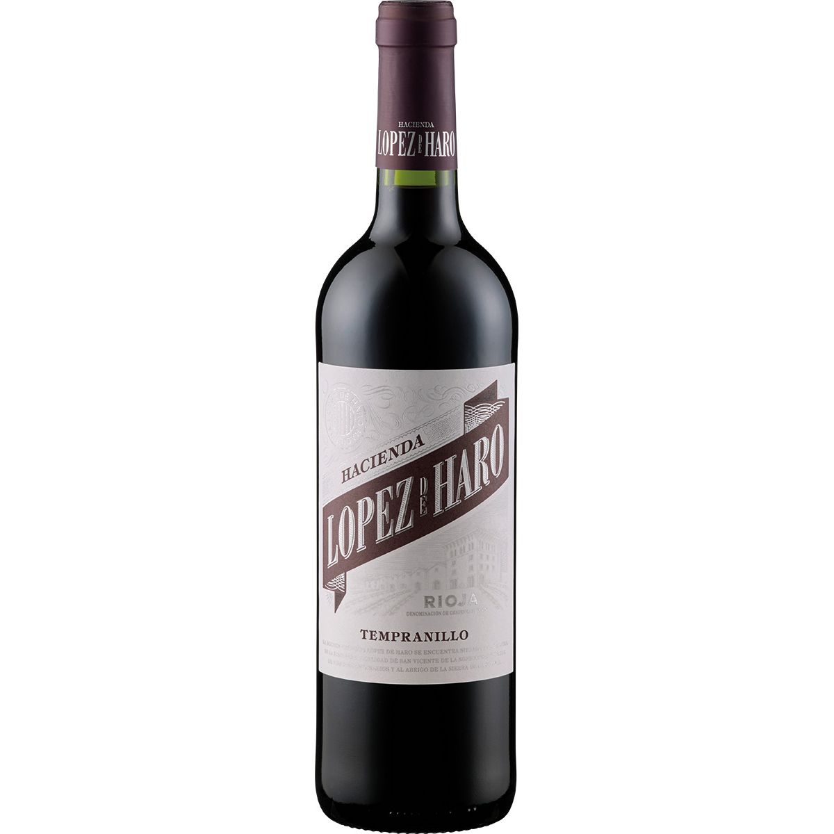 2022 Hacienda López de Haro Tempranillo DOCa Hacienda López de Haro Rioja/Spain 0.75 L