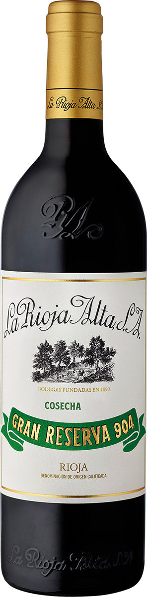 2015 Gran Reserva 904 DOCa - stark limitierte Auflage - Zuteilung auf Anfrage - La Rioja Alta Rioja/Spanien 0,75 l