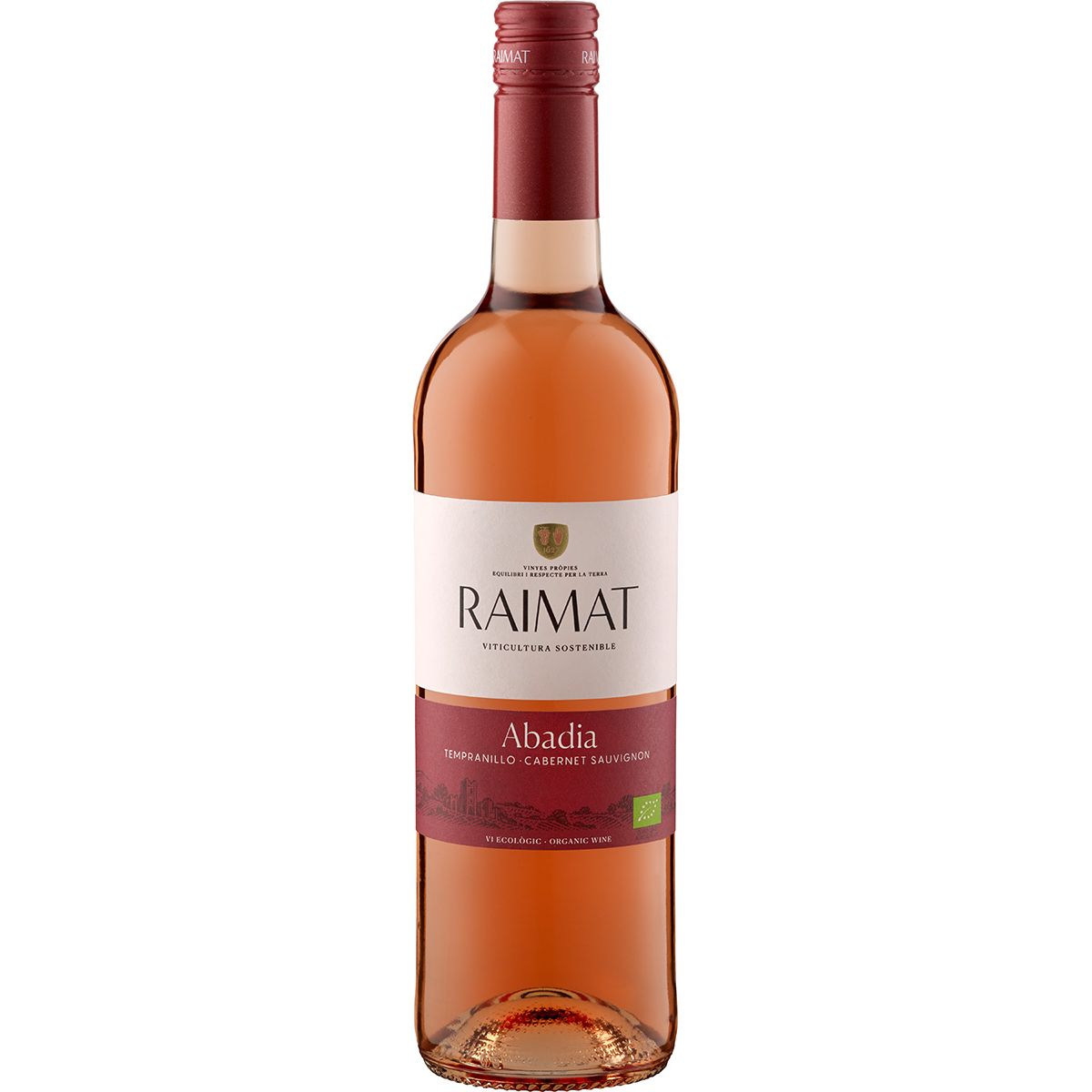 2021 Raïmat Abadia Cab. Sauvignon-Tempr. Rosé DO – Organic Raïmat Costers del Segre/Spain 0.75 l