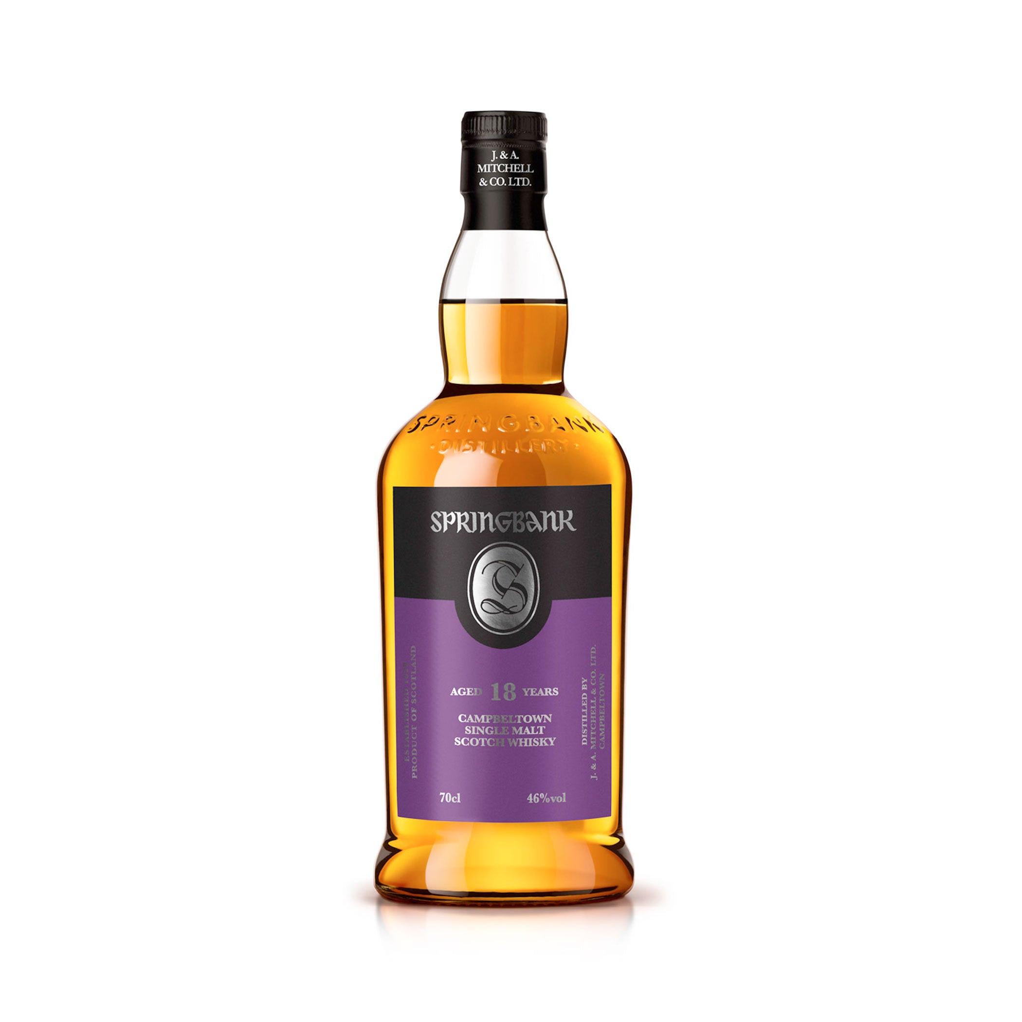Springbank 18 Years, 46% Limited Edition, 2021 Release in Gift Tube