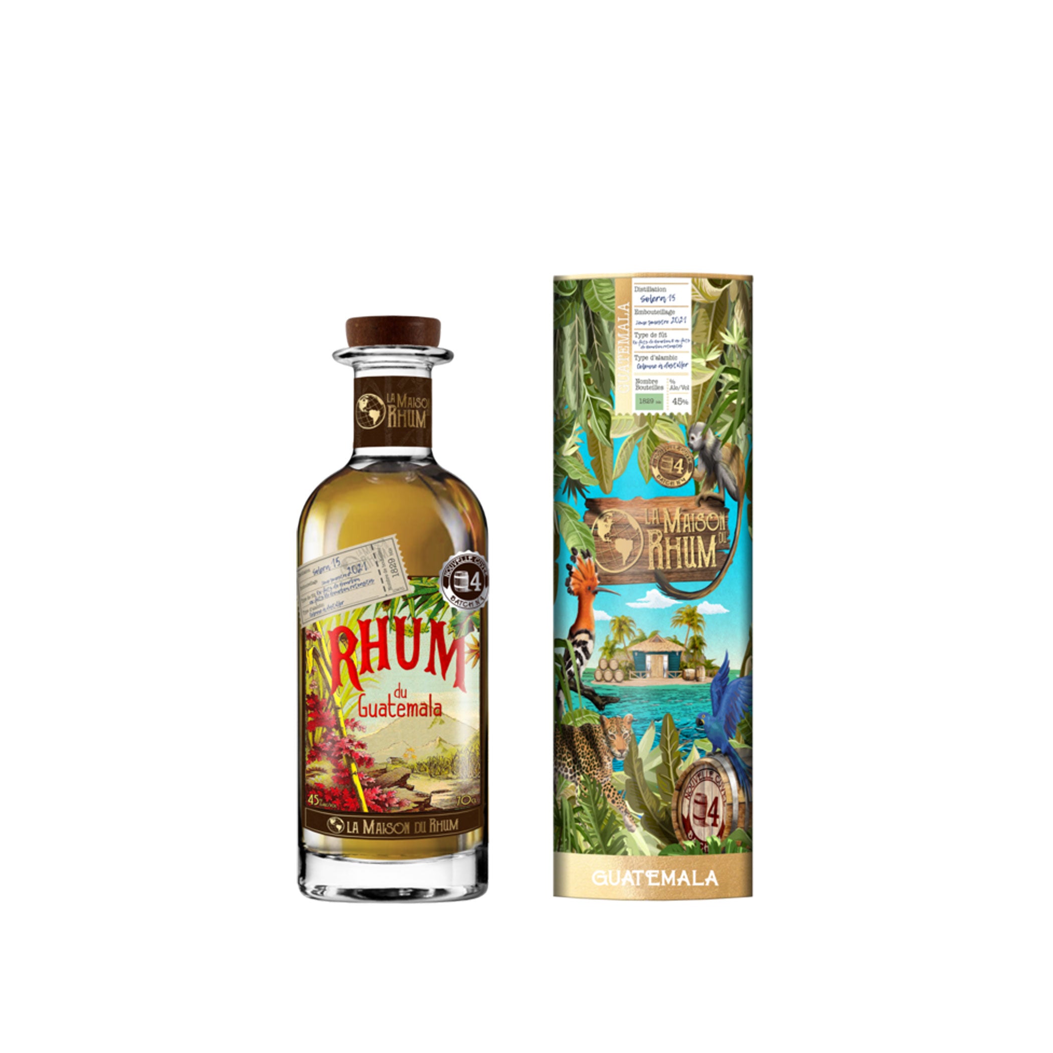 Guatemala La Maison du Rhum - Roasted Bourbon Cask - Batch No. 4 - Rhum Agricole