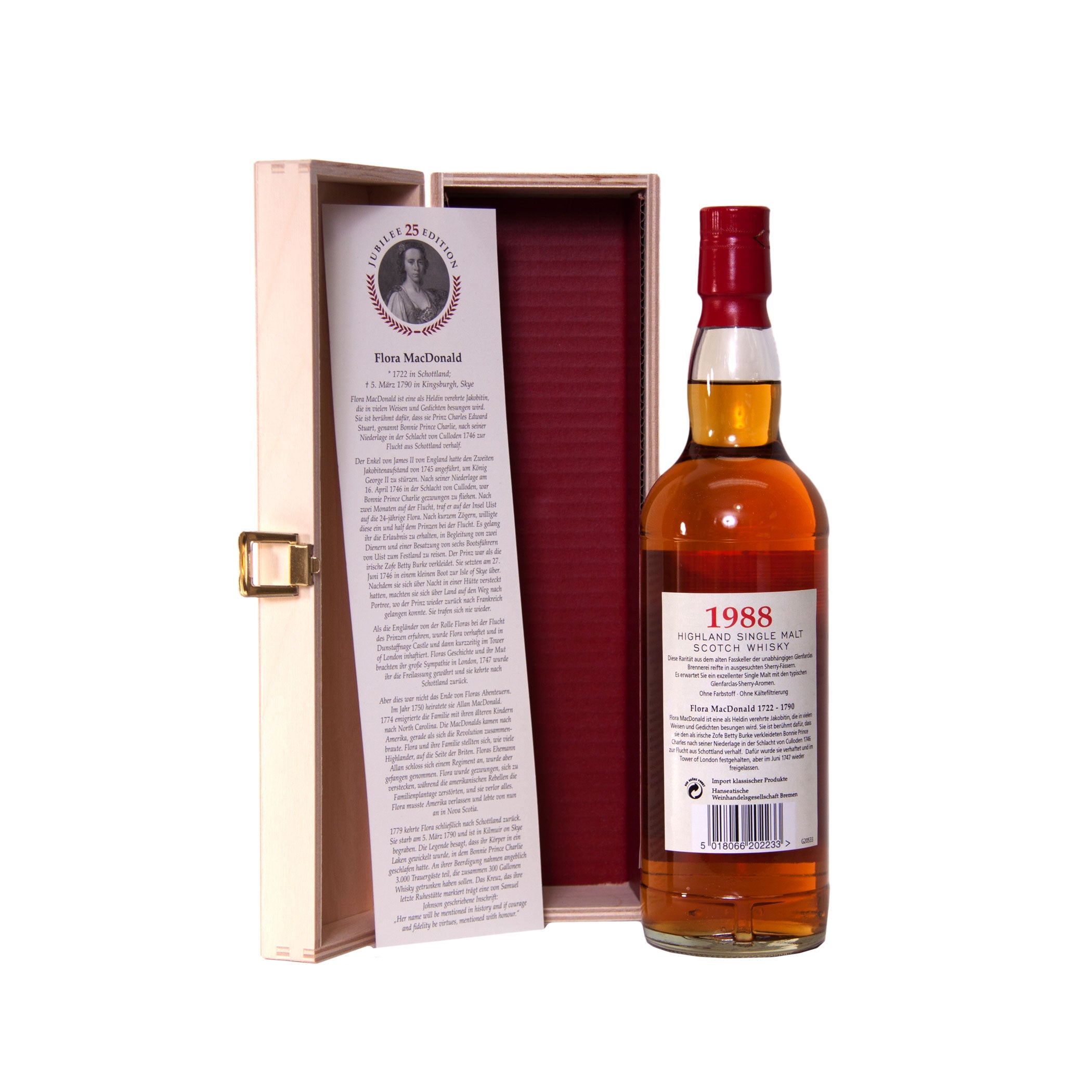 Glenfarclas Edition No. 25 Flora MacDonald 46% - Vintage 1988