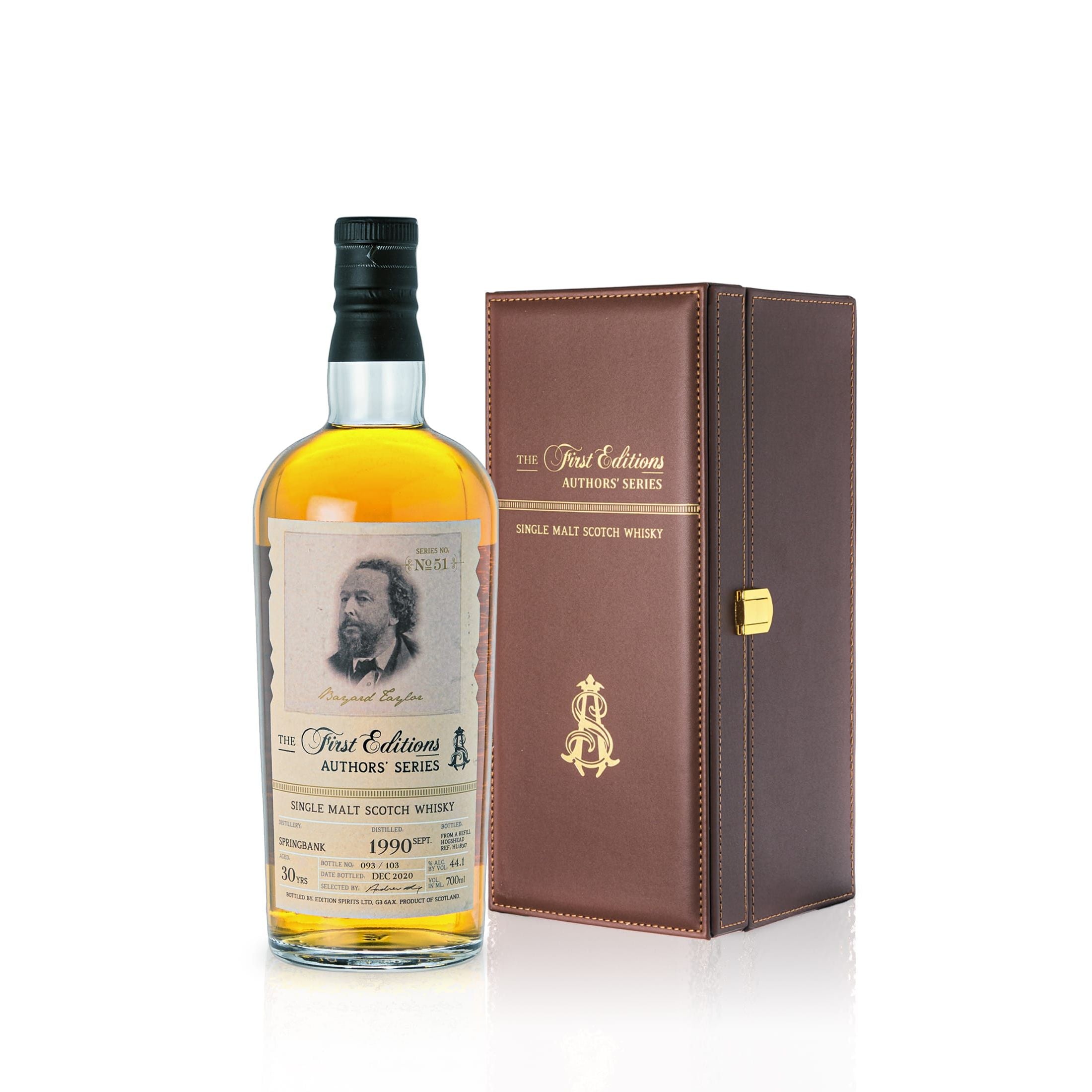 Springbank 30 Year Old 1990/2020 - The First Editions Authors' Series - Hunter Laing