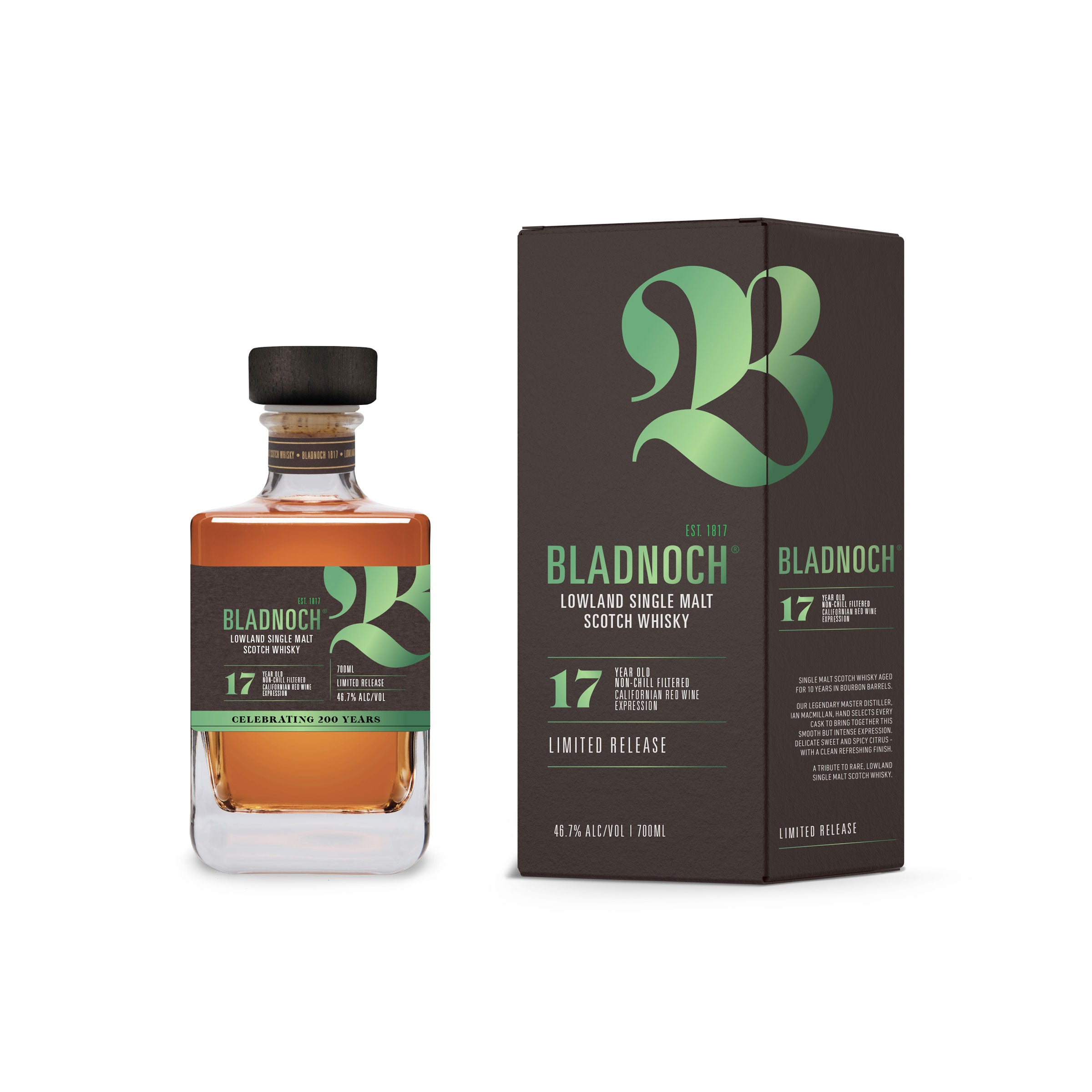 Bladnoch, 17 years, 46,7 % - Bladnoch