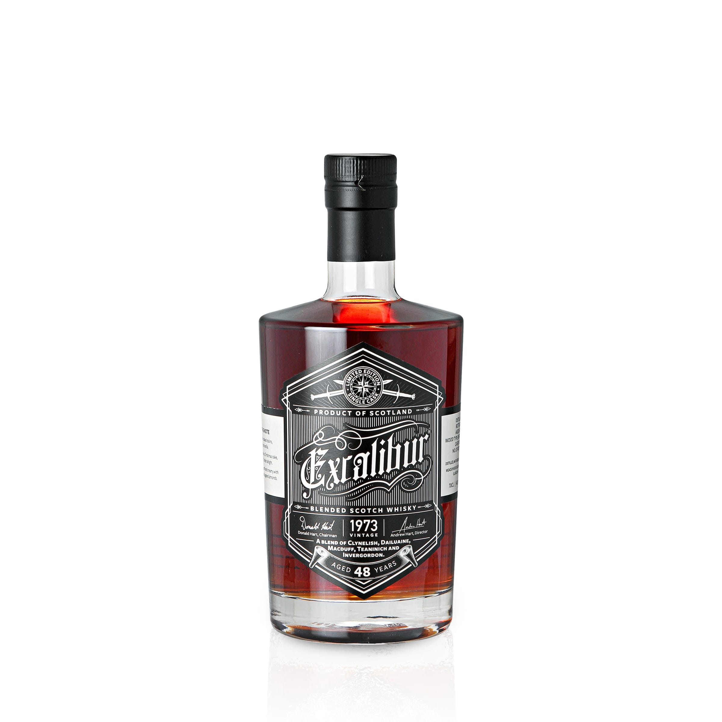 Excalibur 48 Jahre Vintage 1973 Blended Scotch Sherry Cask