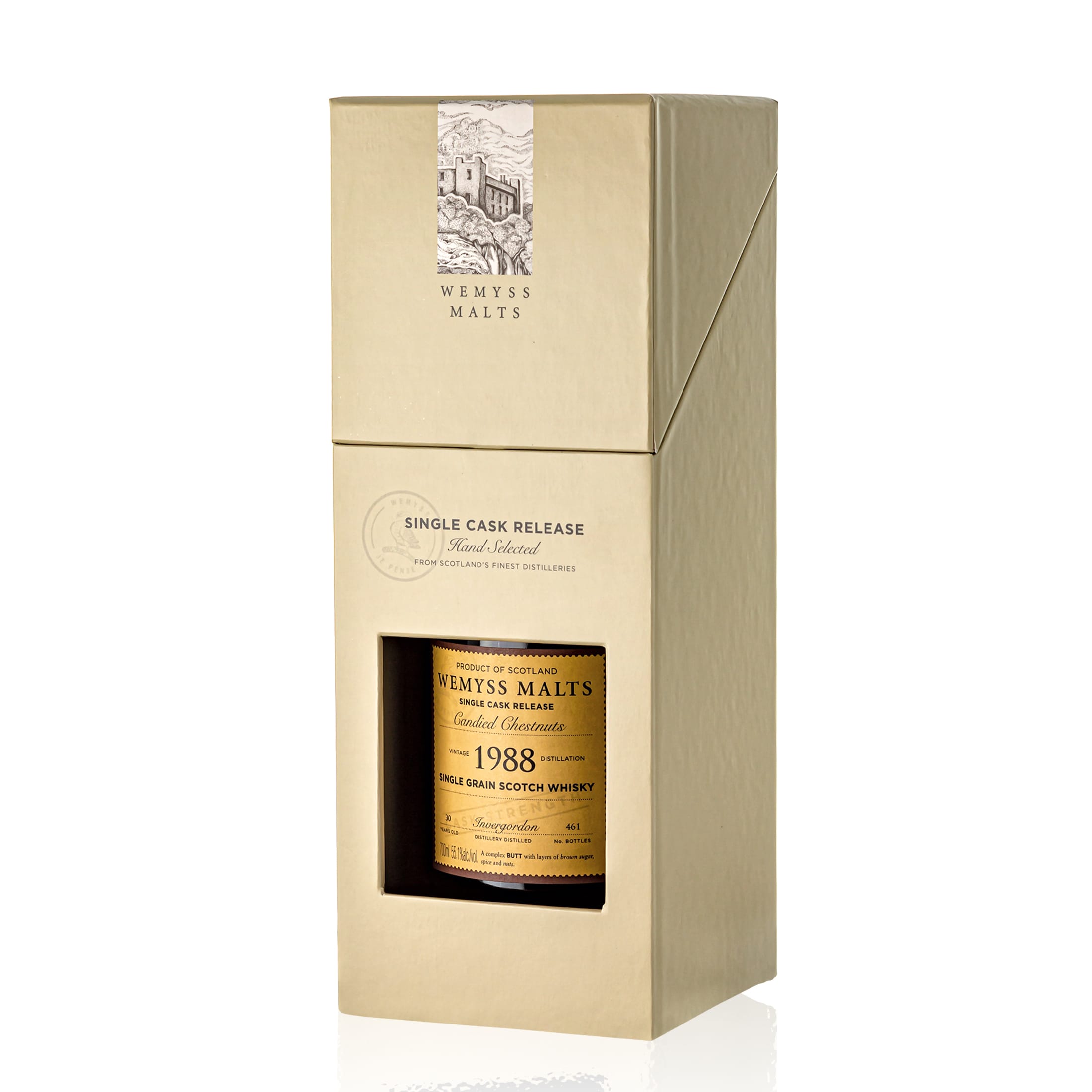 Invergordon 30 Jahre 1988/2020 Sherry Butt Wemyss Candied Chestnuts