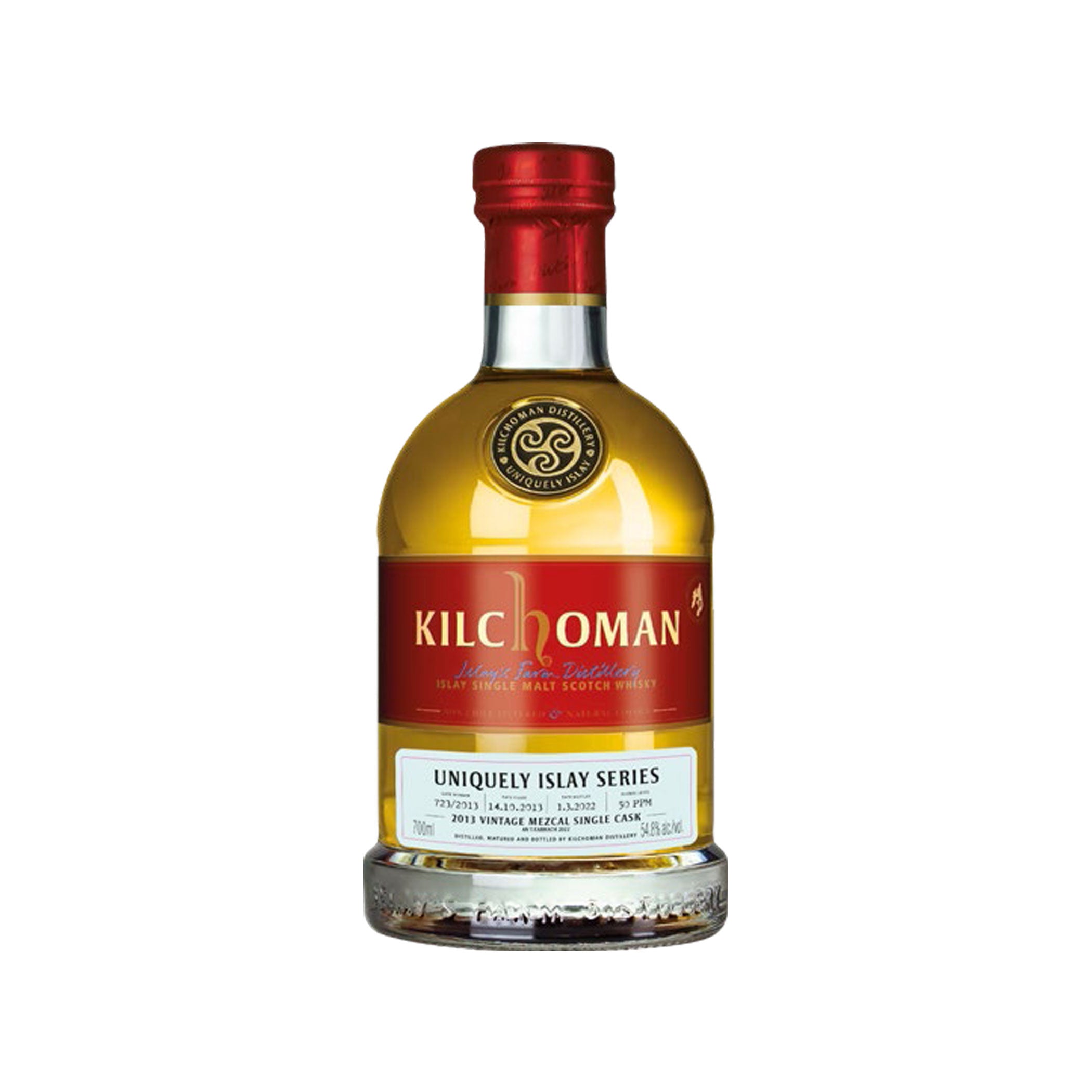 Kilchoman Vintage 2013, AT22 Uniquely Islay Series - #4/10 - Cask 723/2013 Mezcal Single Cask