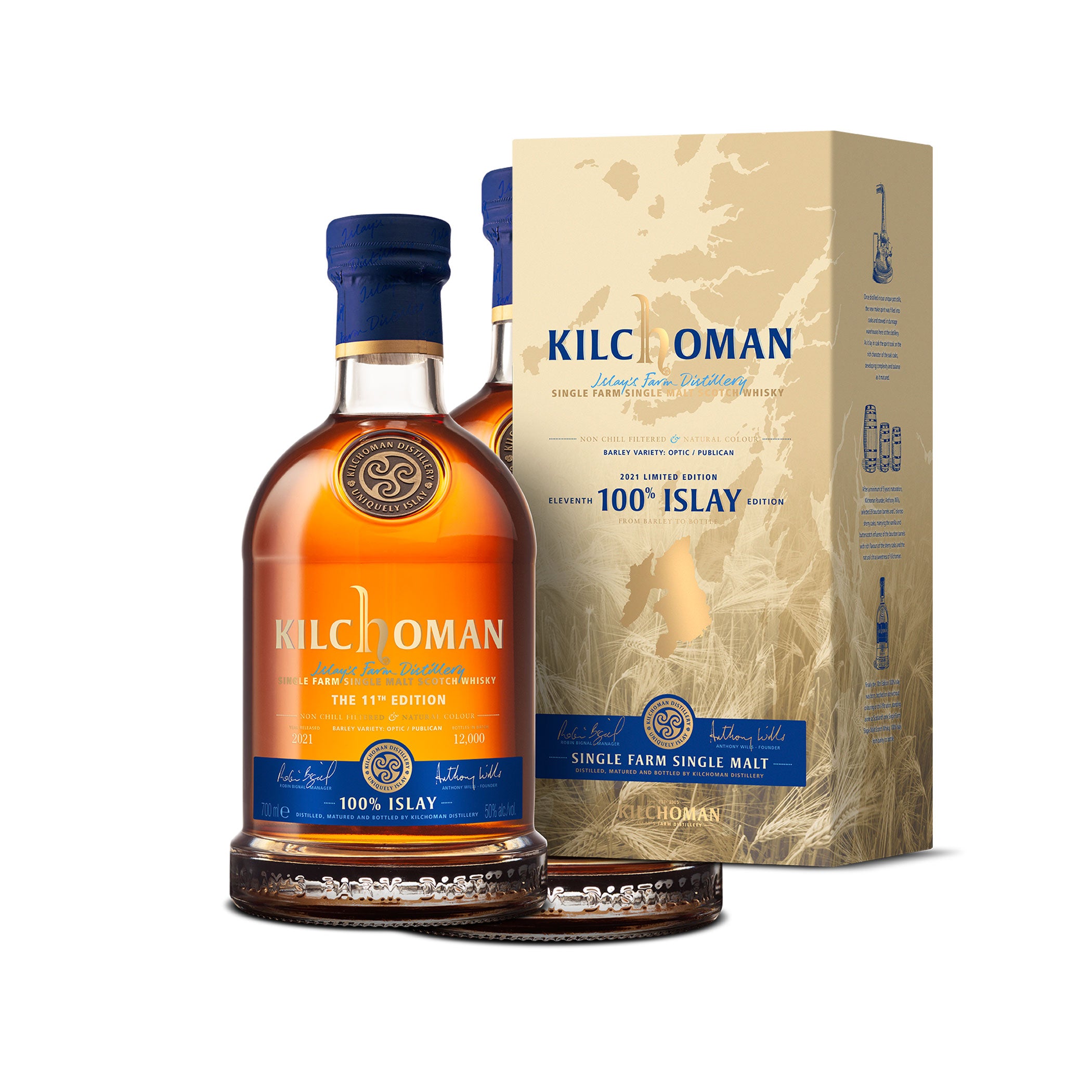 Kilchoman 100% Islay, Release 2021 - the 11th Edition - Schottland / Islay