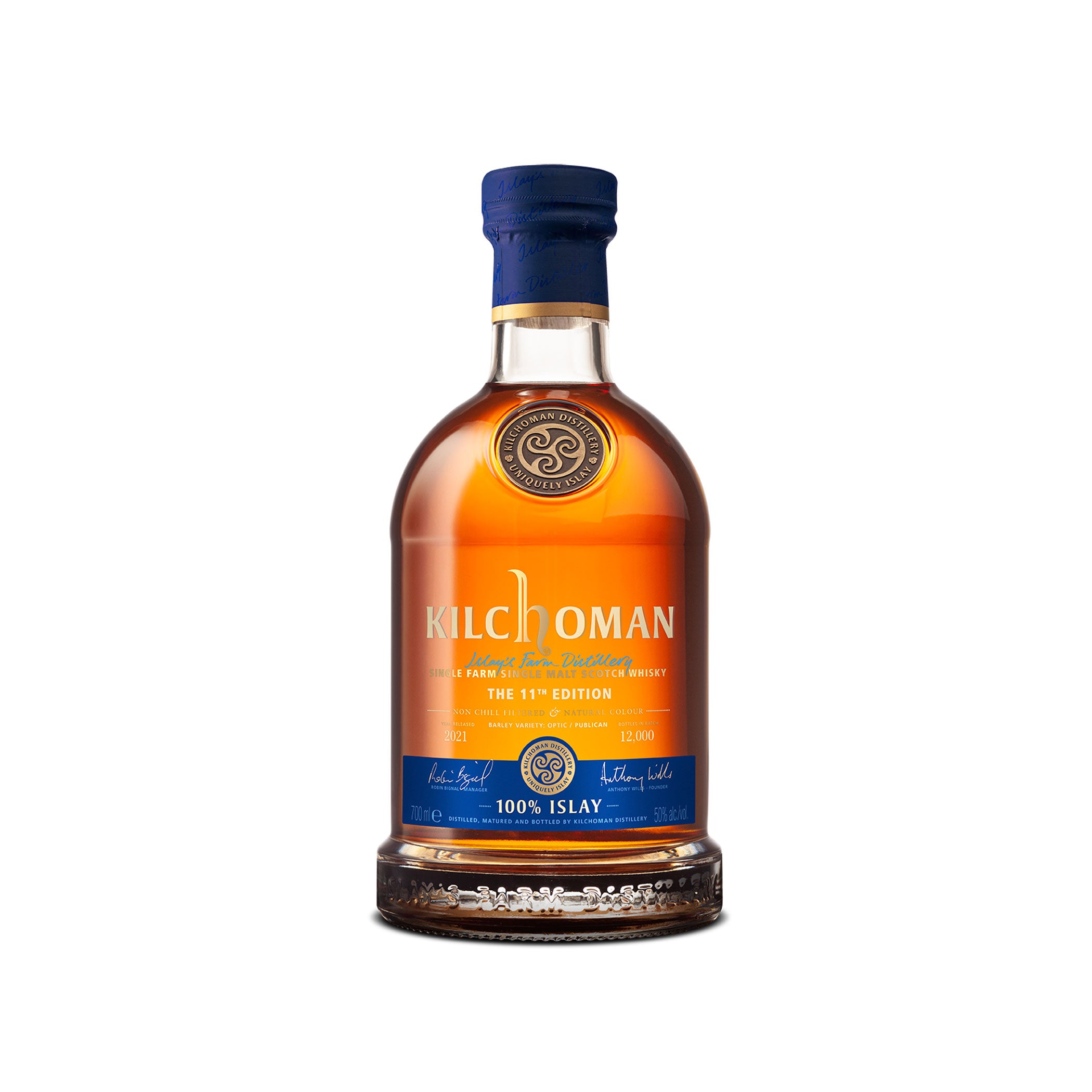 Kilchoman 100% Islay, Release 2021 - the 11th Edition - Schottland / Islay
