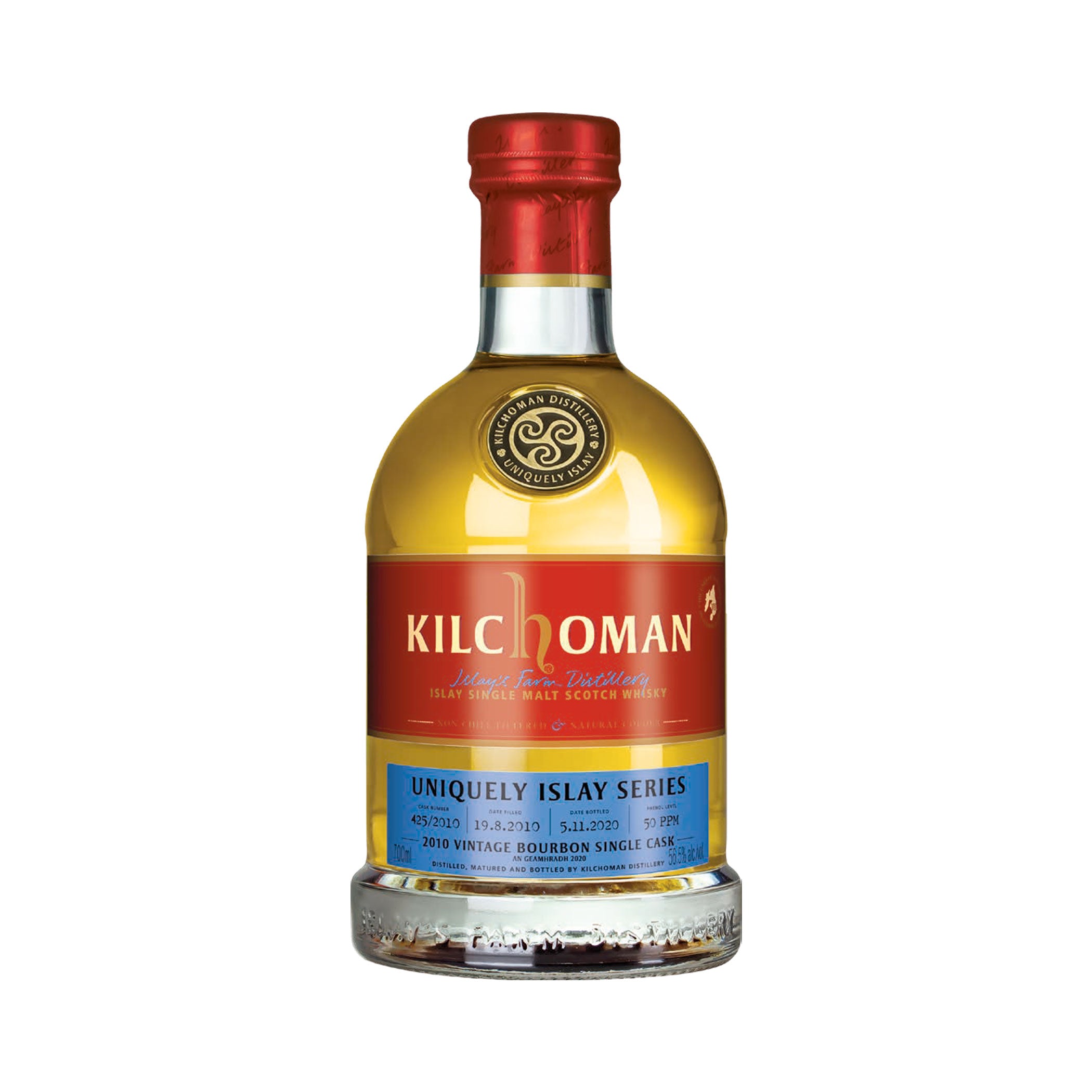 Kilchoman Uniquely Islay An Geamhradh 2020 Bourbon Cask #2
