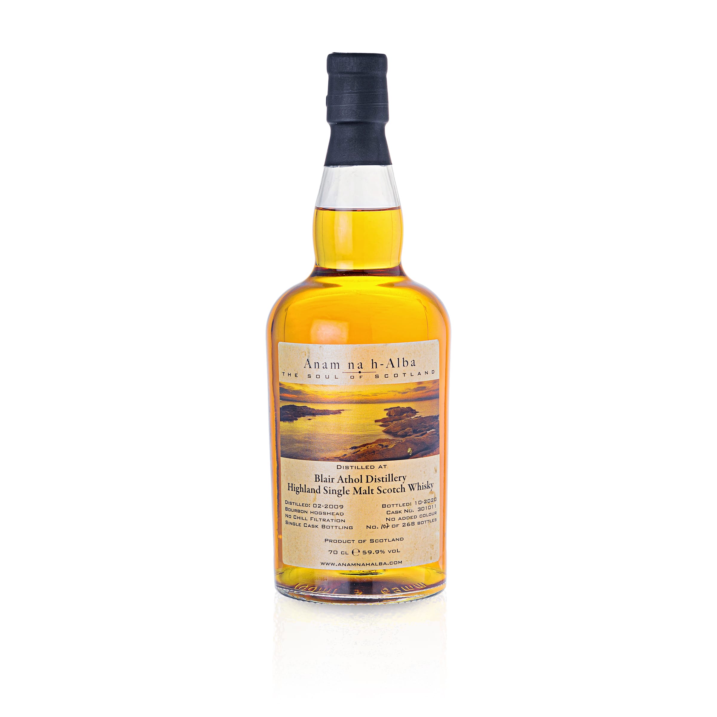 Blair Athol 2009 - 11 Jahre - Bourbon Hogshead - Anam na h-Alba