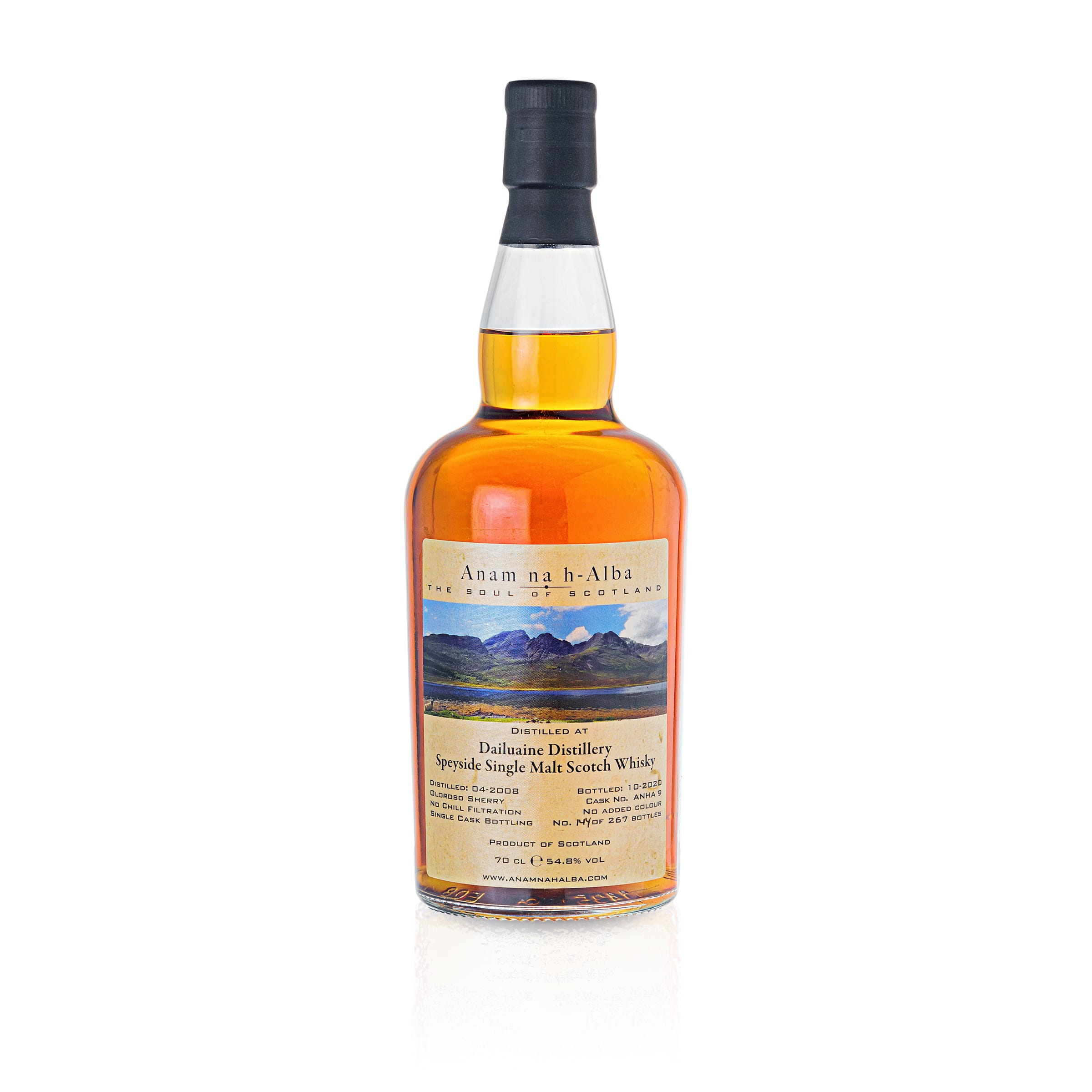 Dailuaine 2008 - 12 Years Old - Sherry Cask - Anam na h-Alba