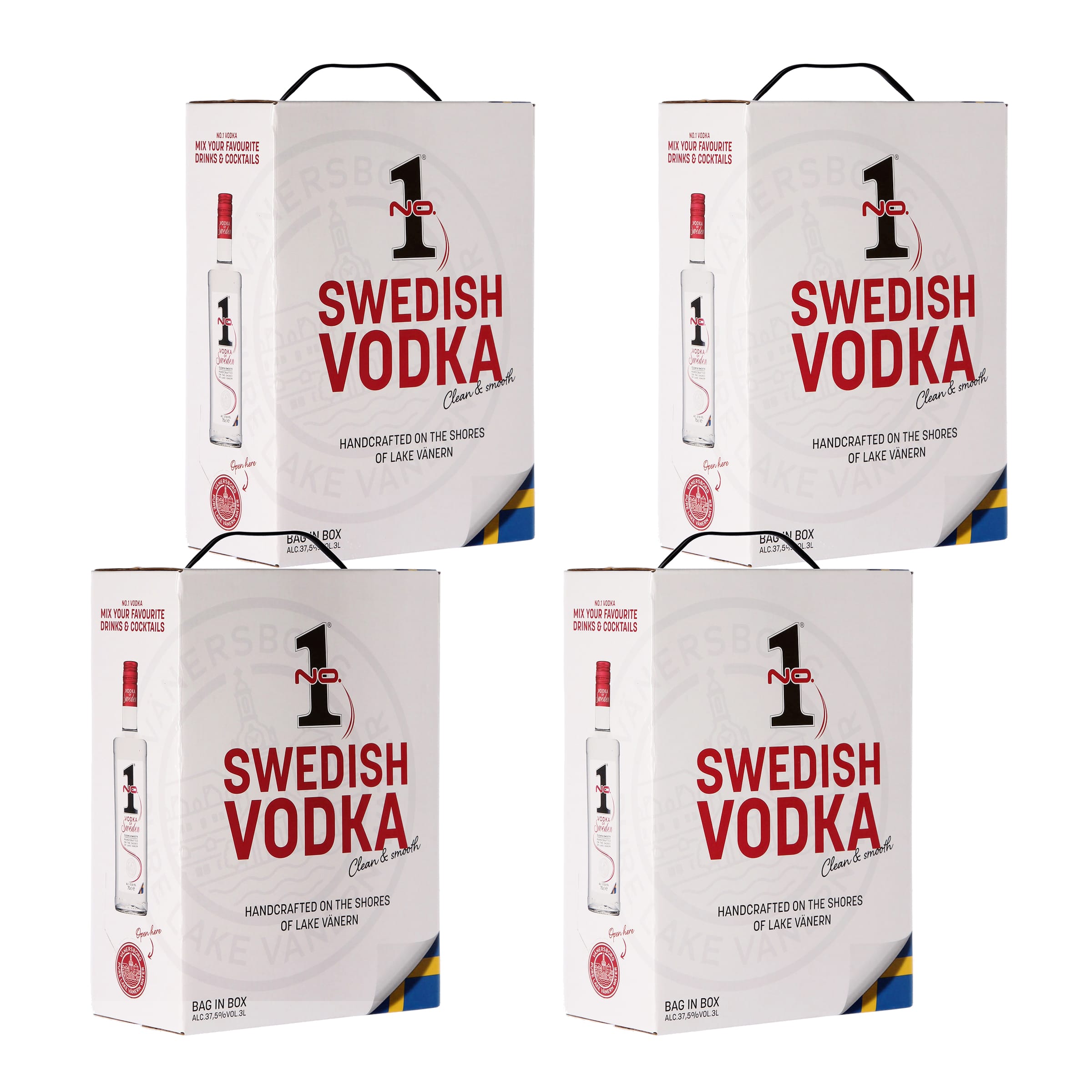 Schwedischer Vodka - No.1 - Bag-in-Box 3 L