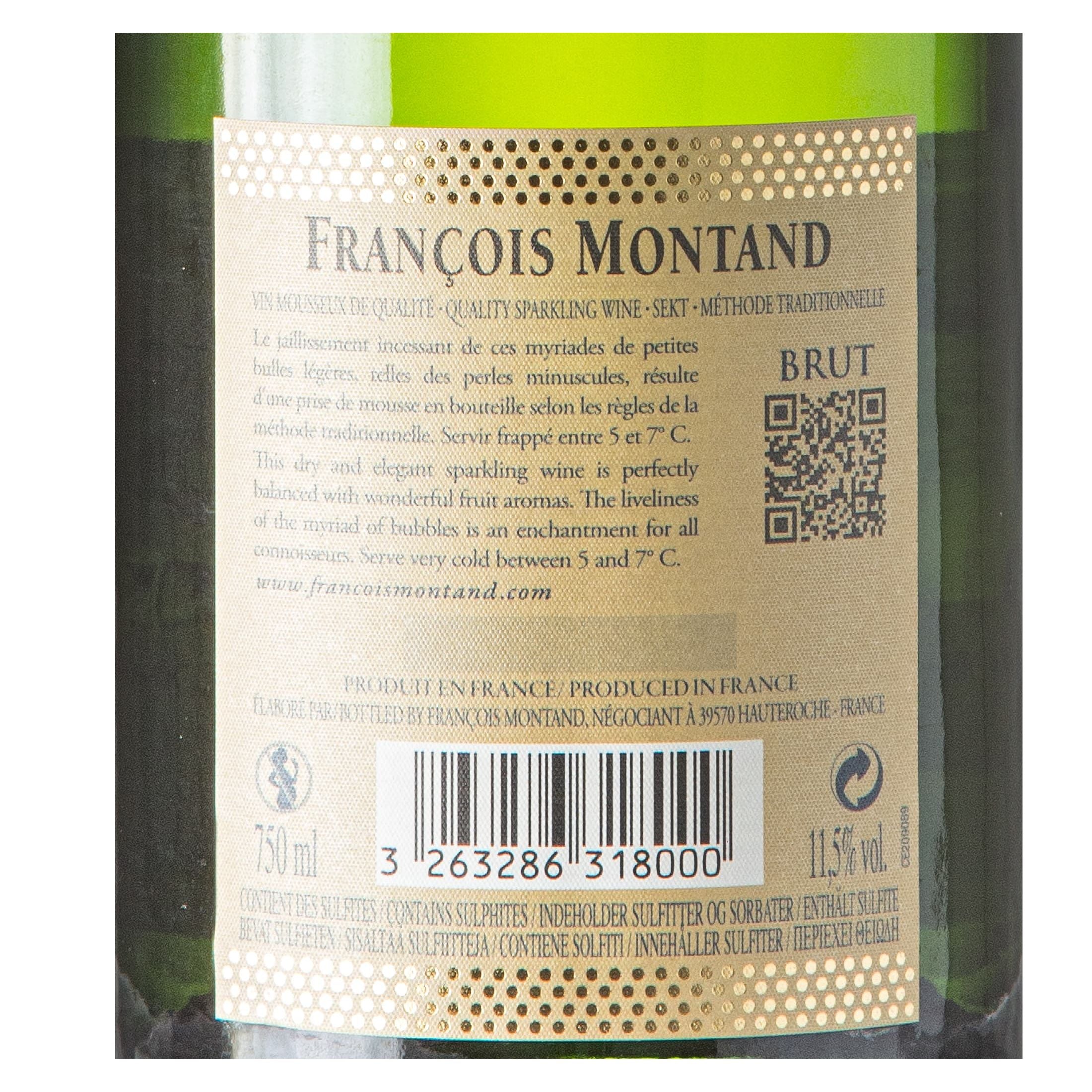Blanc BRUT – François Montand - Traditional Method