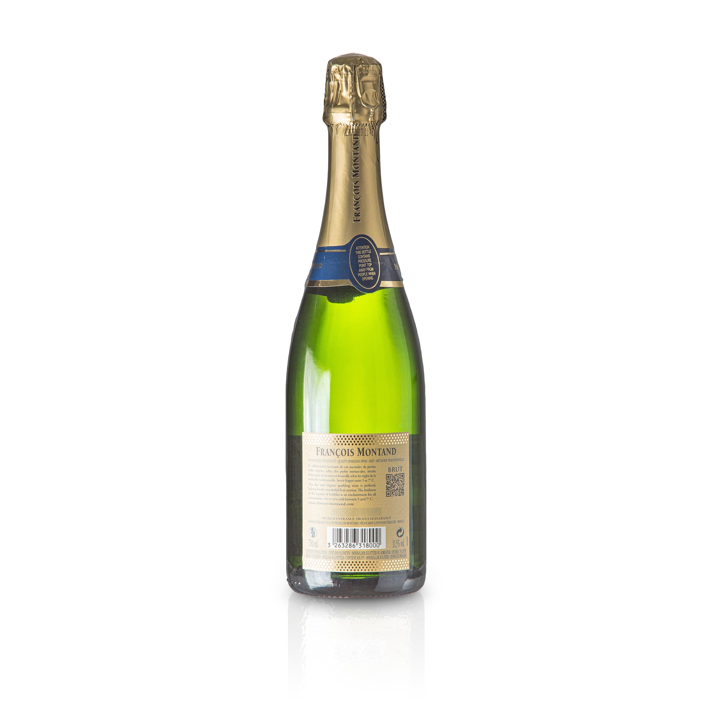 Blanc BRUT – François Montand - Méthode Traditionelle