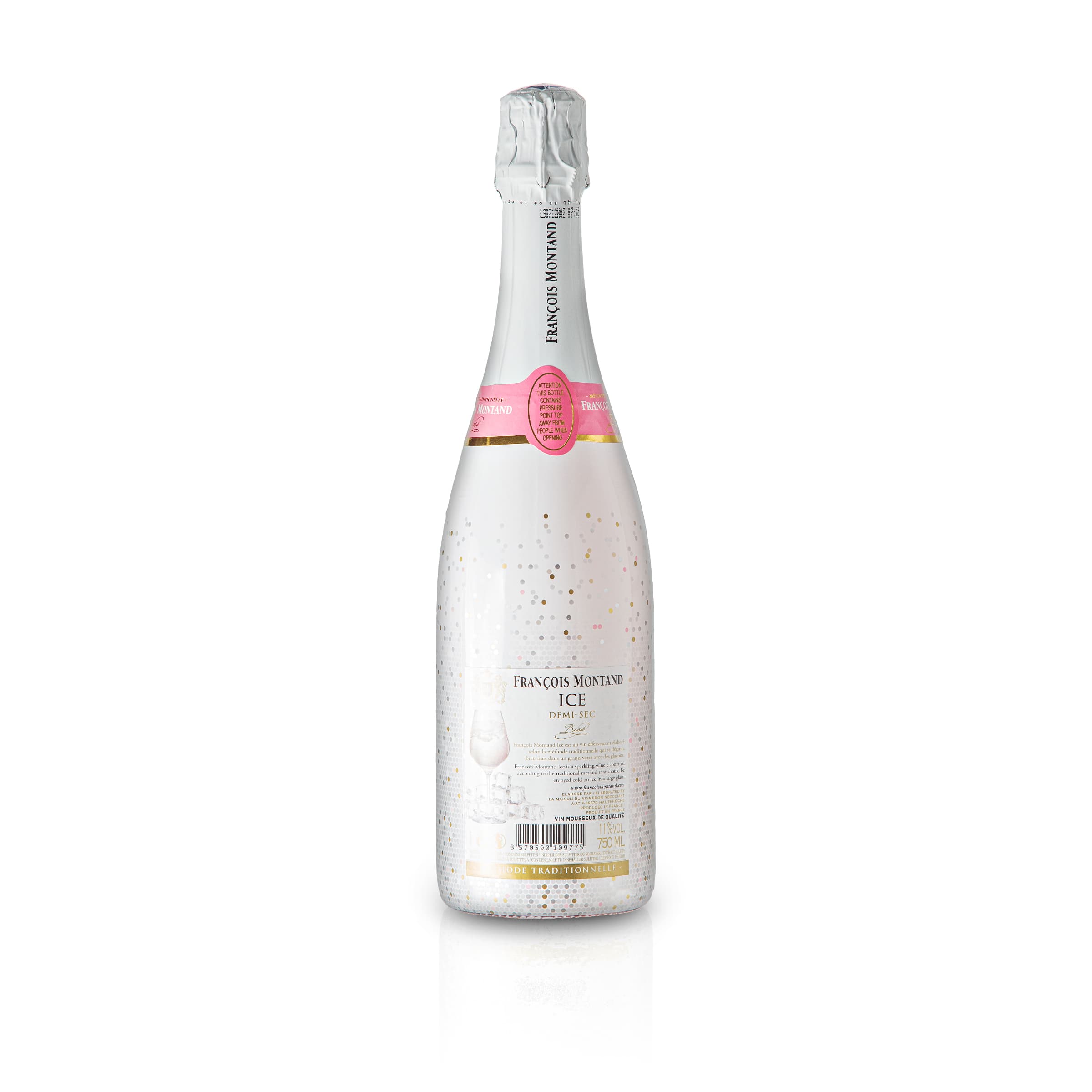 Rose Demi - Sec - ICE – François Montand - Méthode Traditionelle