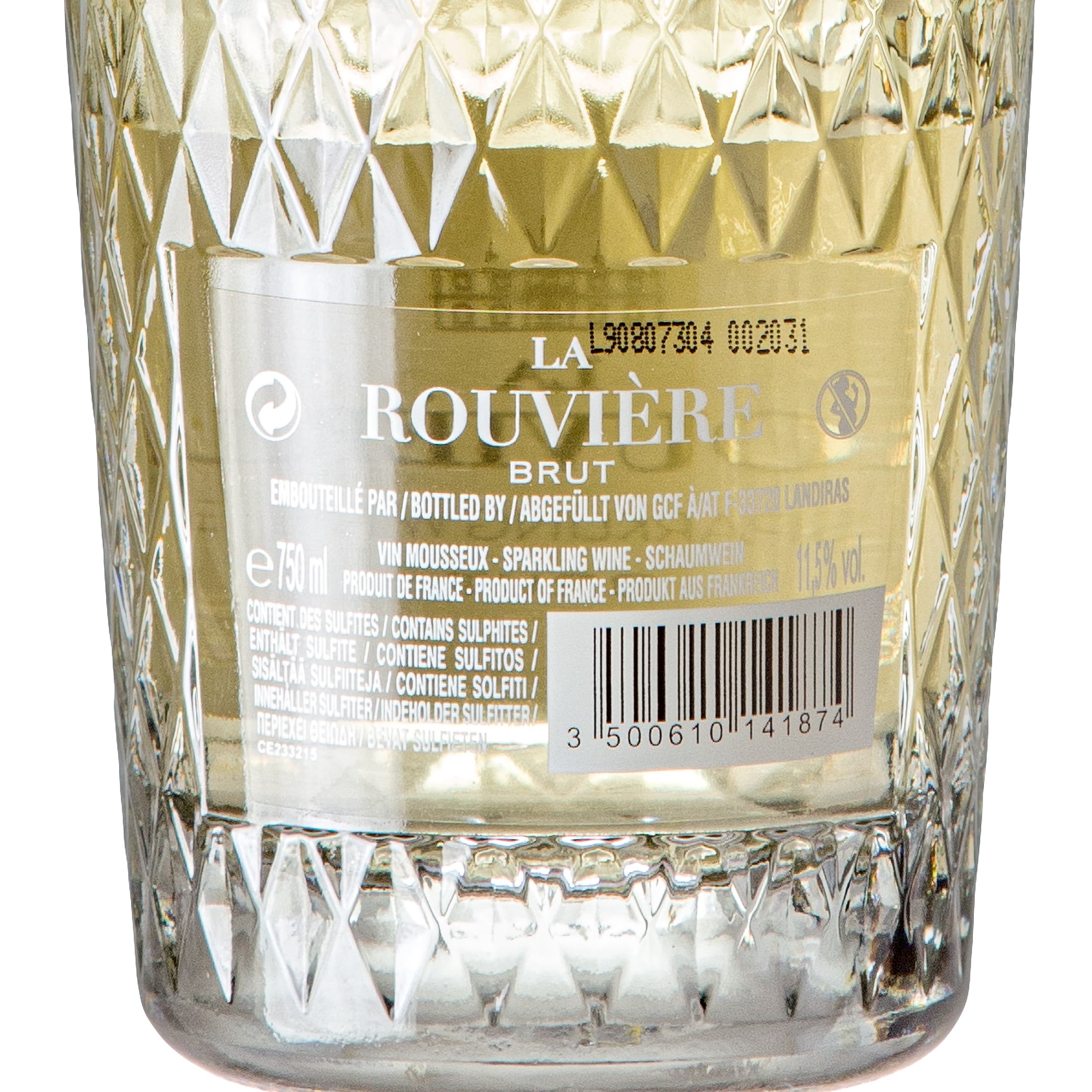 La Rouvière BLANC BRUT Schaumwein