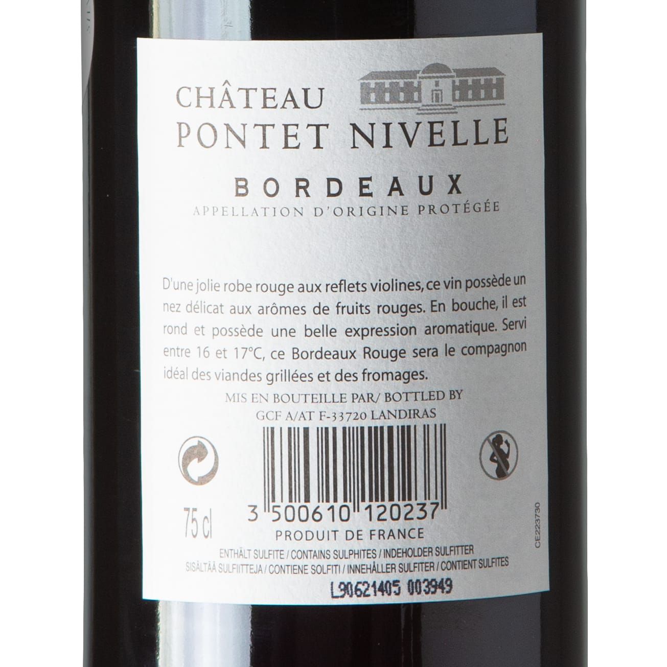 2020 Chateau Pontet Nivelle - France
