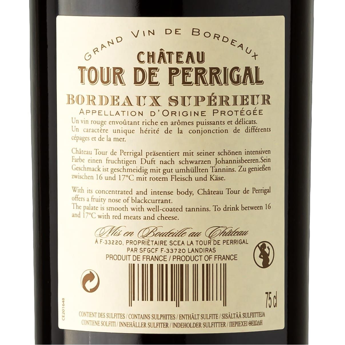 2021 Chateau Tour de Perrigal - France