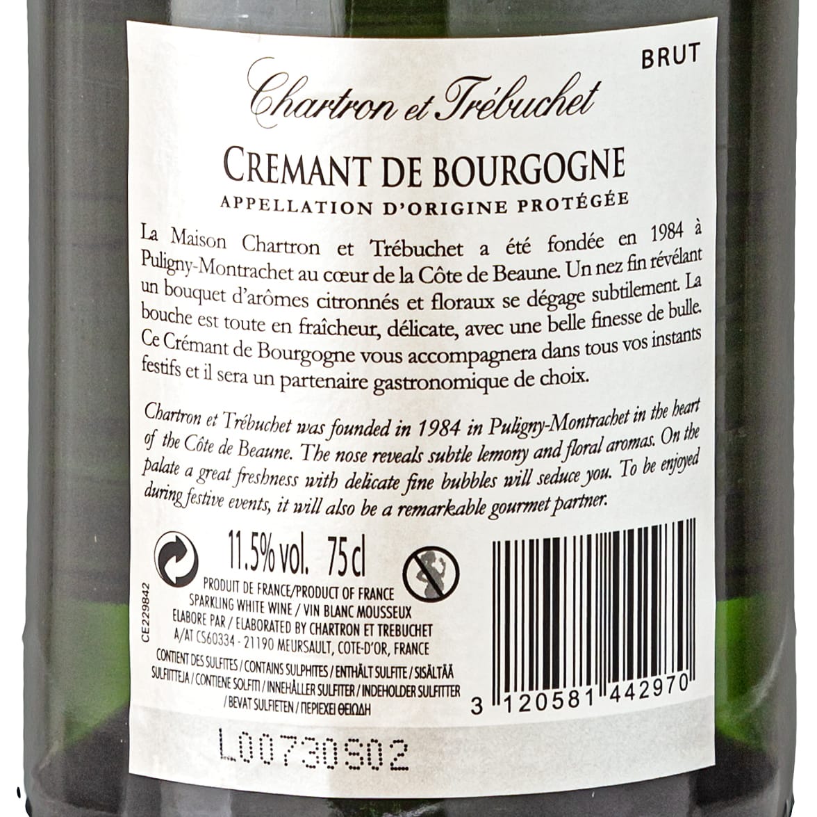 2018 Chartron & Trébuchet - Domaine Chartron & Trébuchet