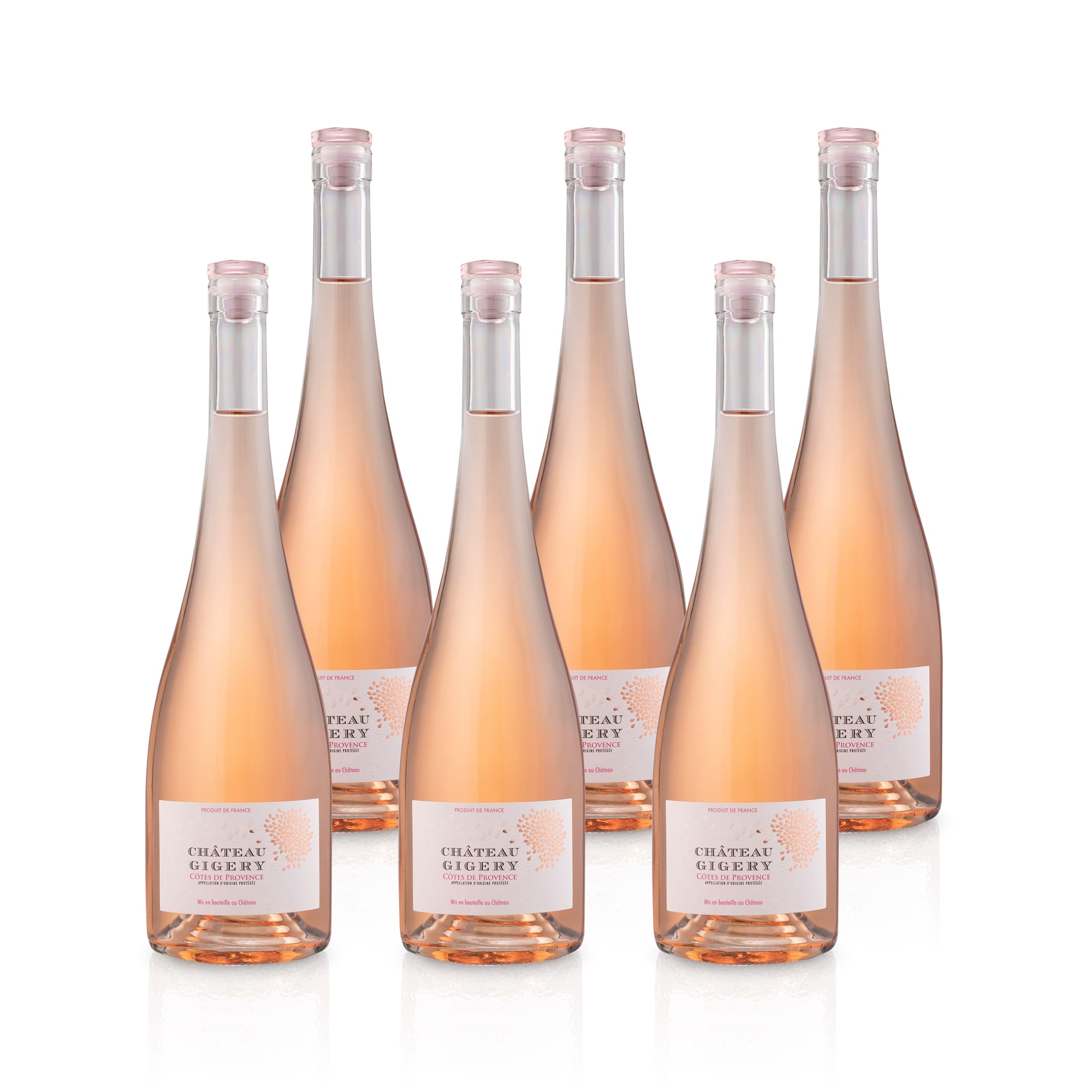 2020 Chateau Gigery Cotes de Provence Rose - Frankreich