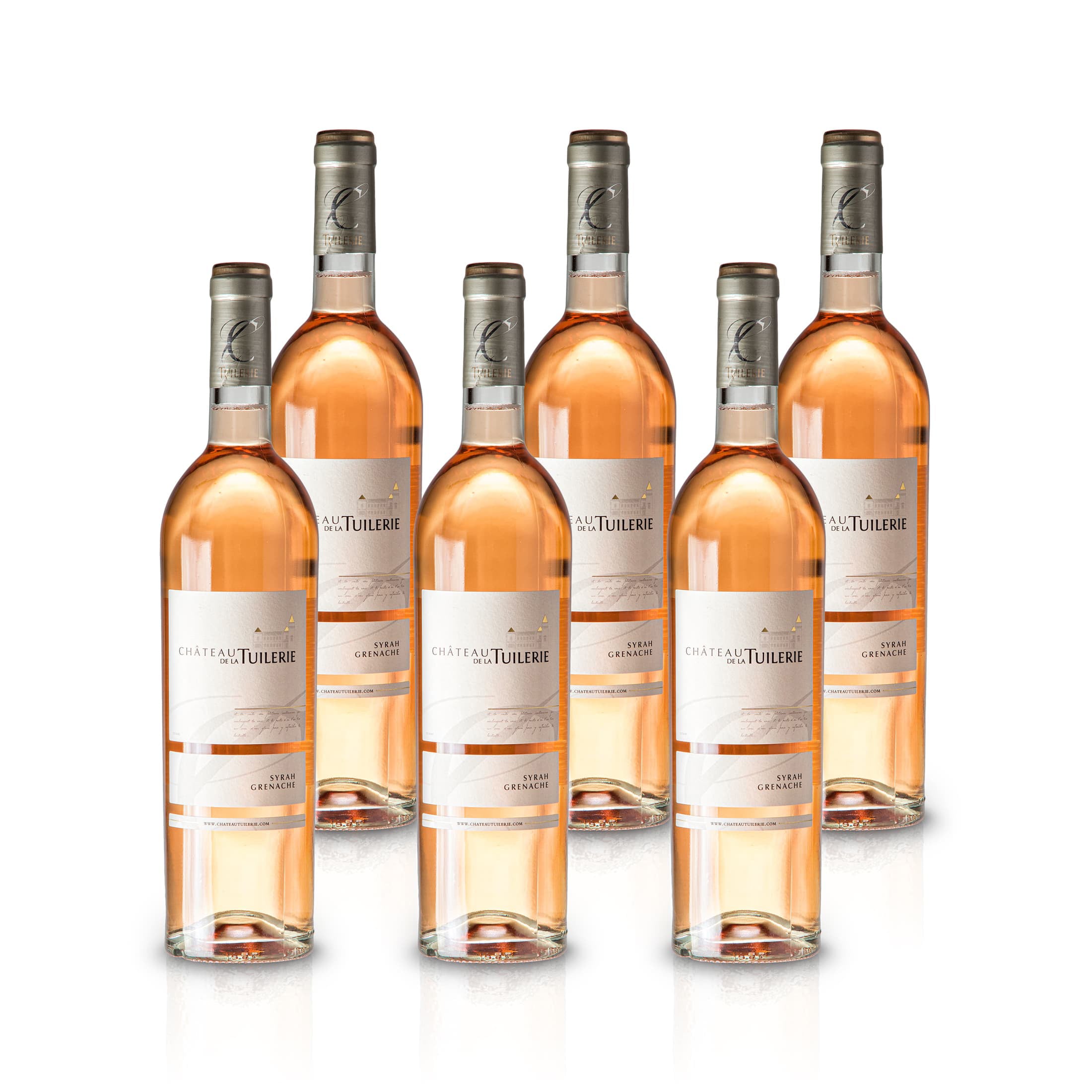 2020 Chateau de la Tuilerie Costieres de Nimes Grenache Syrah Rose - Italy