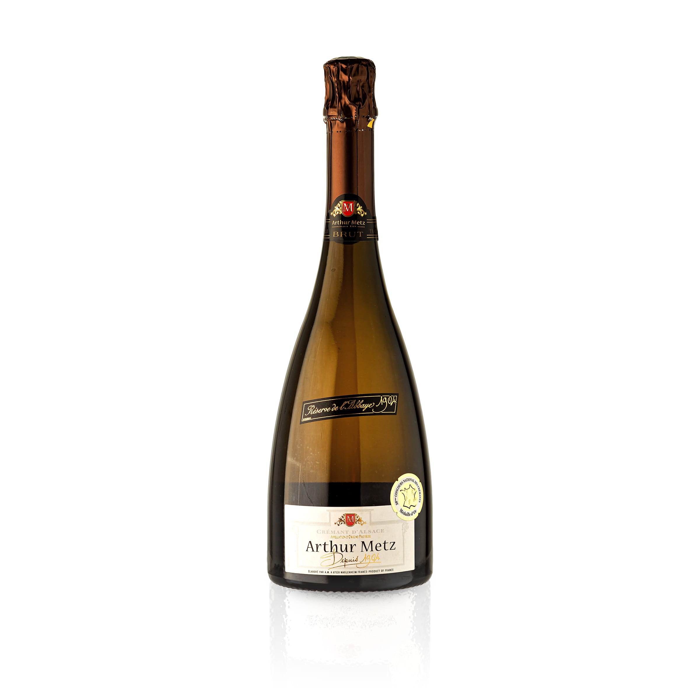 Crémant d' Alsace Réserve de l'Abbaye Depuis 1904 - Arthur Metz