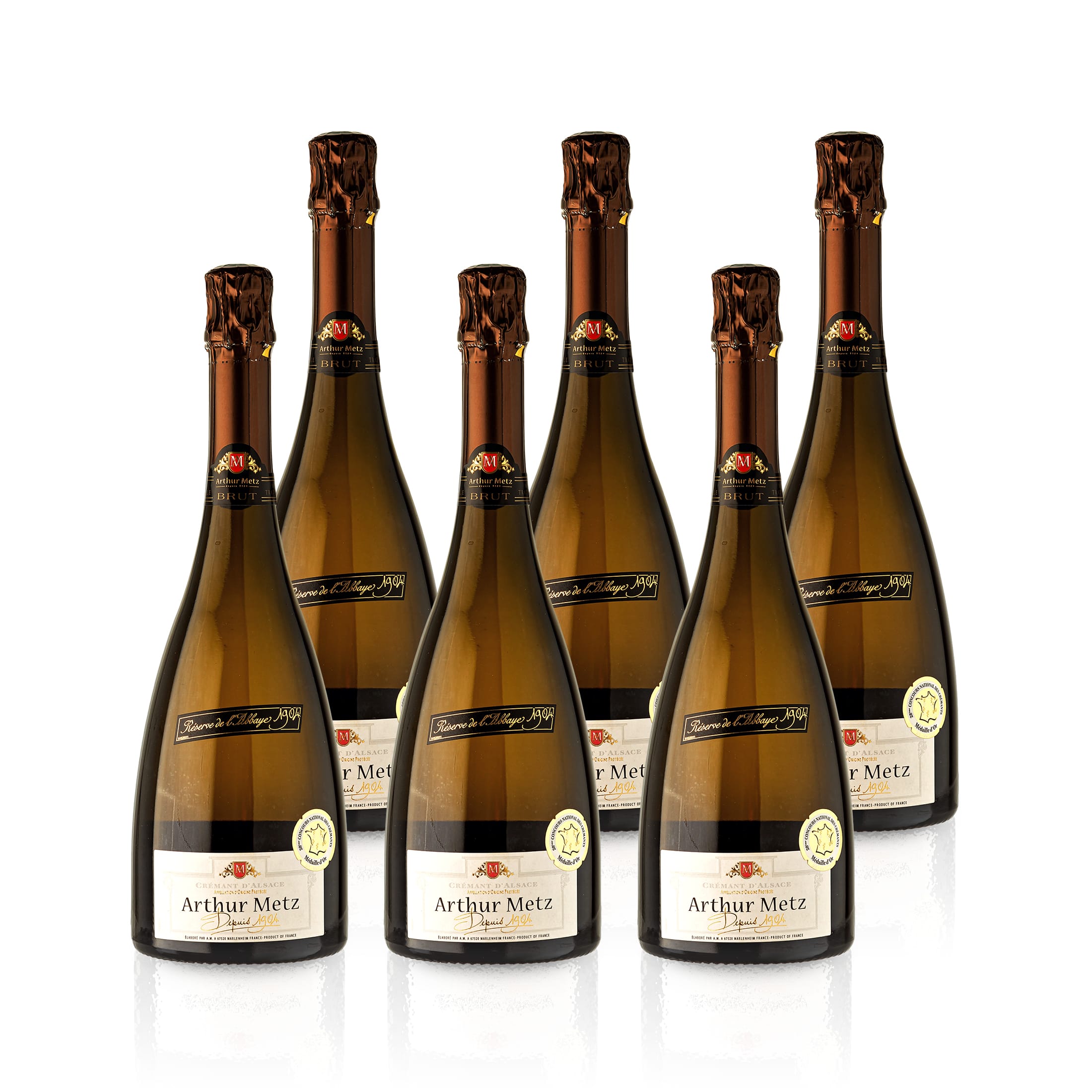 Crémant d' Alsace Réserve de l'Abbaye Depuis 1904 - Arthur Metz