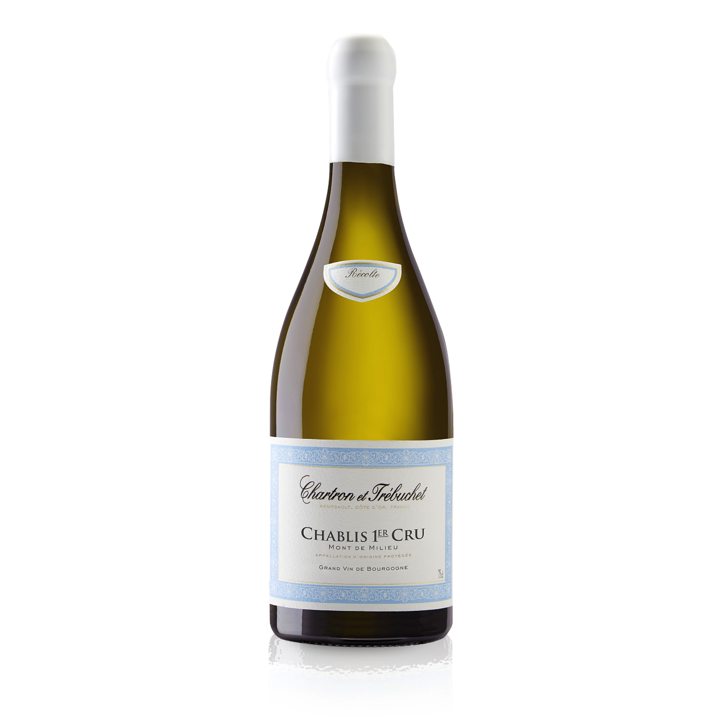 2021 Chablis 1er Cru Mont de Milieu AOP - Grand Vin De Bourgogne - Chartron & Trébuchet