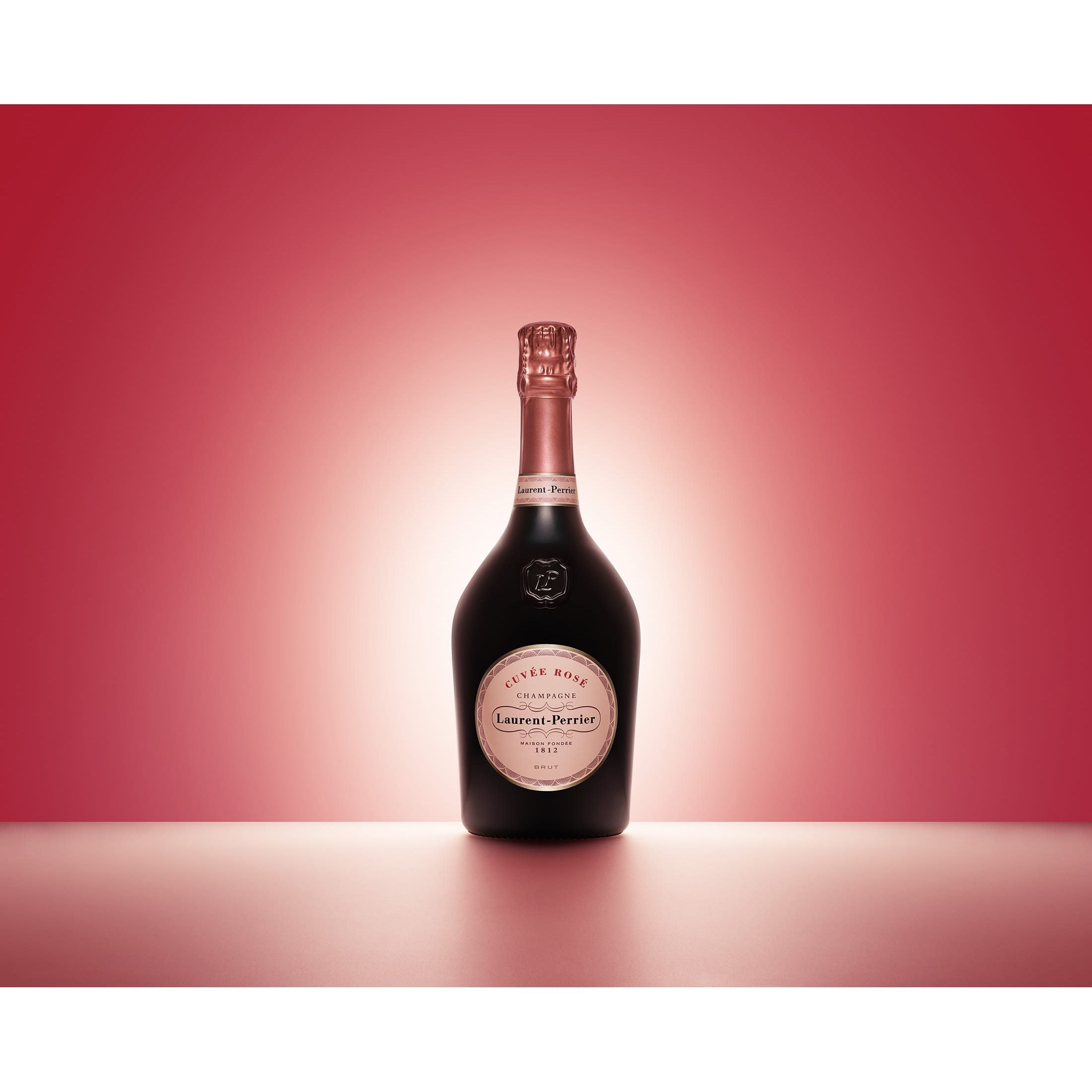 Champagne Laurent-Perrier Cuvée Rosé Brut and Champagne Blanc de Blancs in wooden box - limited edition