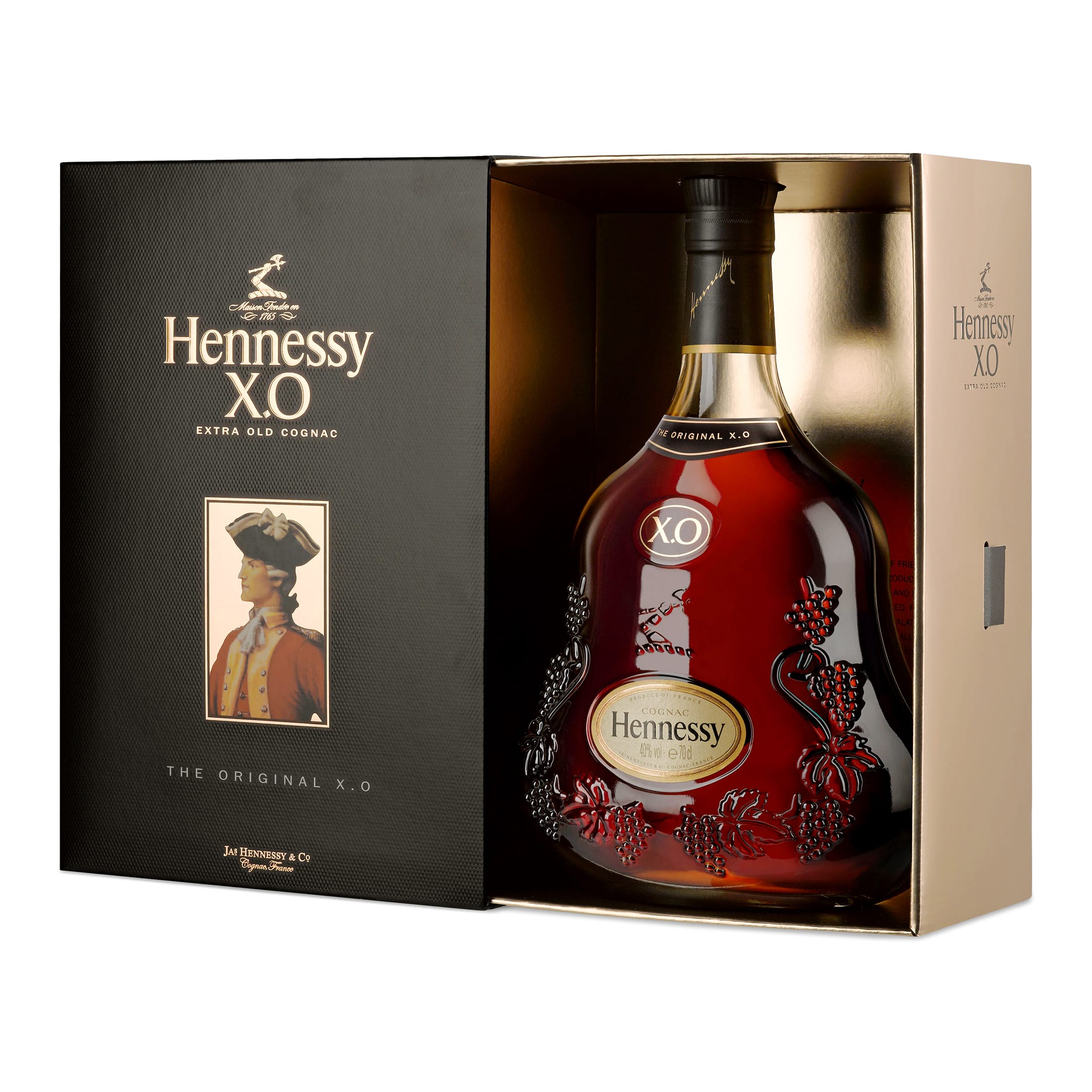 Hennessy X.O Extra Old Cognac in Geschenkverpackung 0,7l 40% Vol