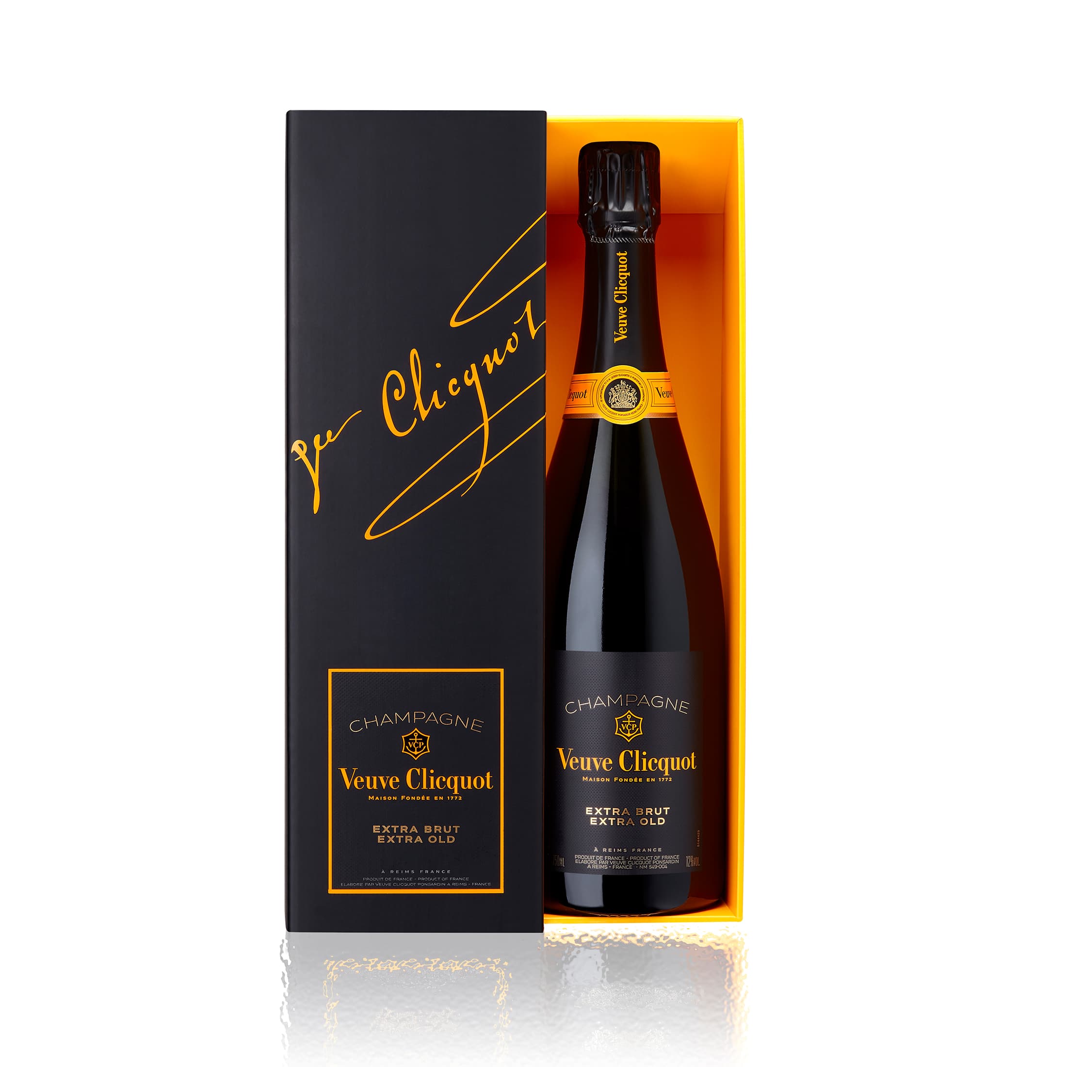Veuve Clicquot Extra Brut Extra Old Champagne in gift box