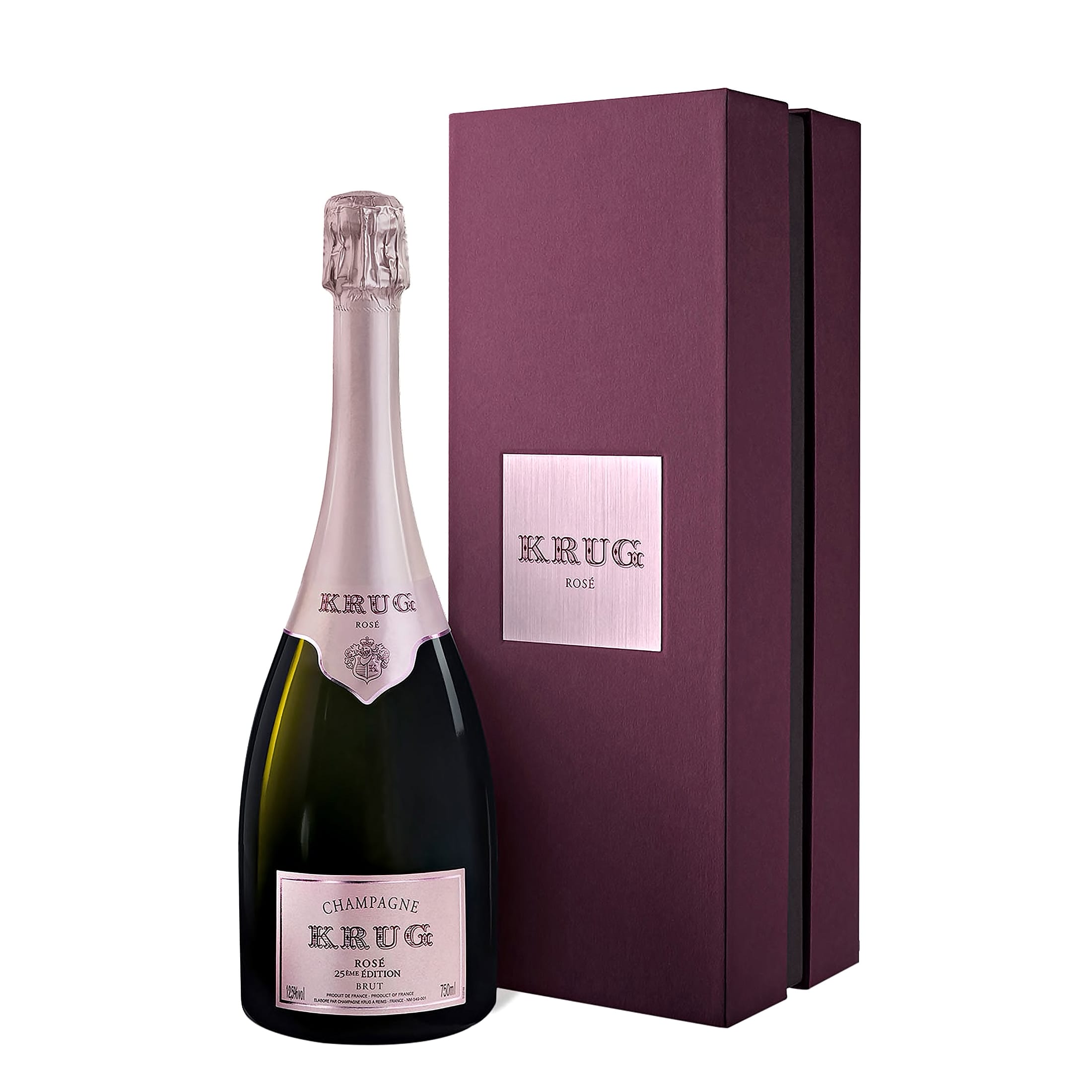 Champagne Krug Rosé 25th Edition (0.75 l) with gift packaging