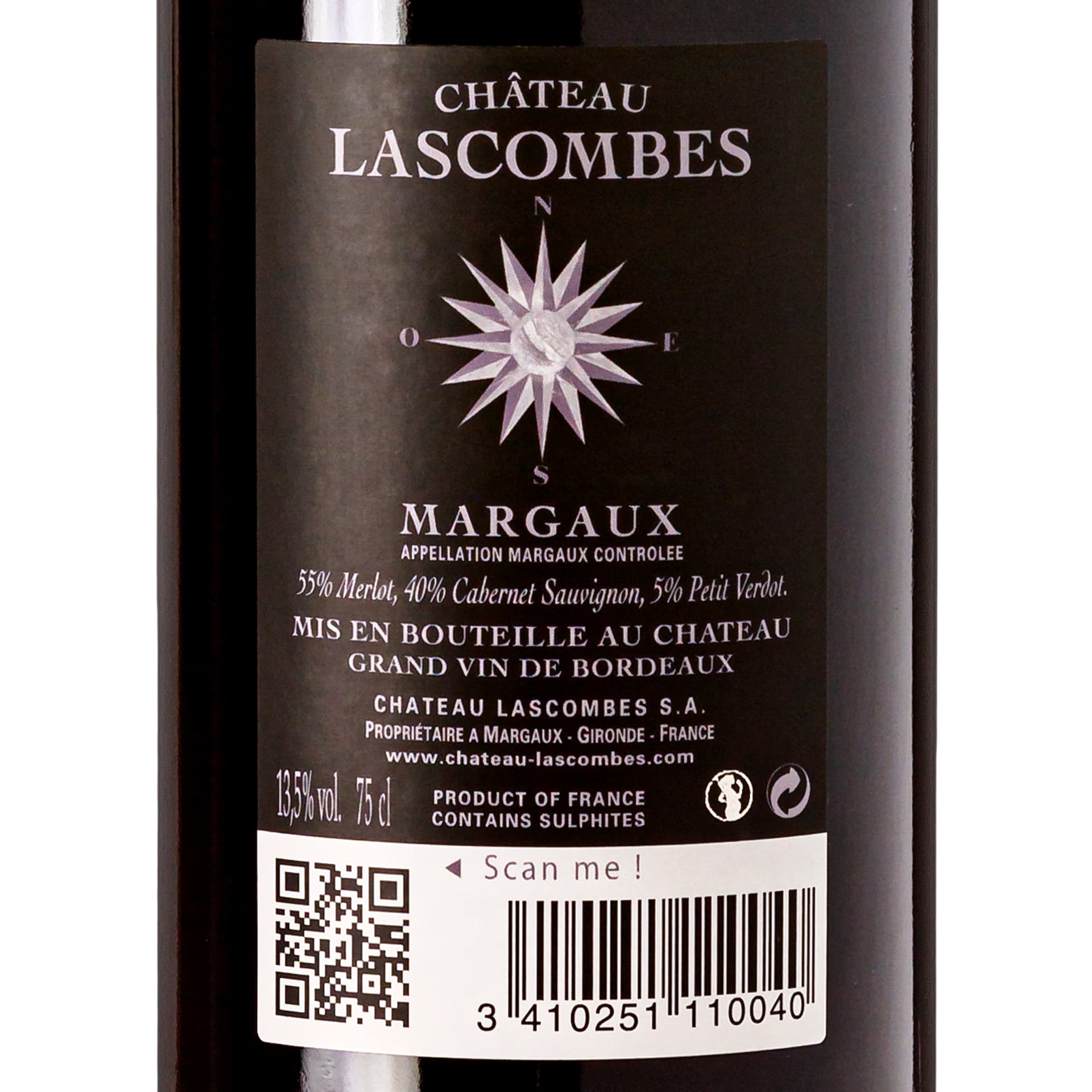 2011 Château Lascombes 2ème Cru Margaux AOC - Frankreich