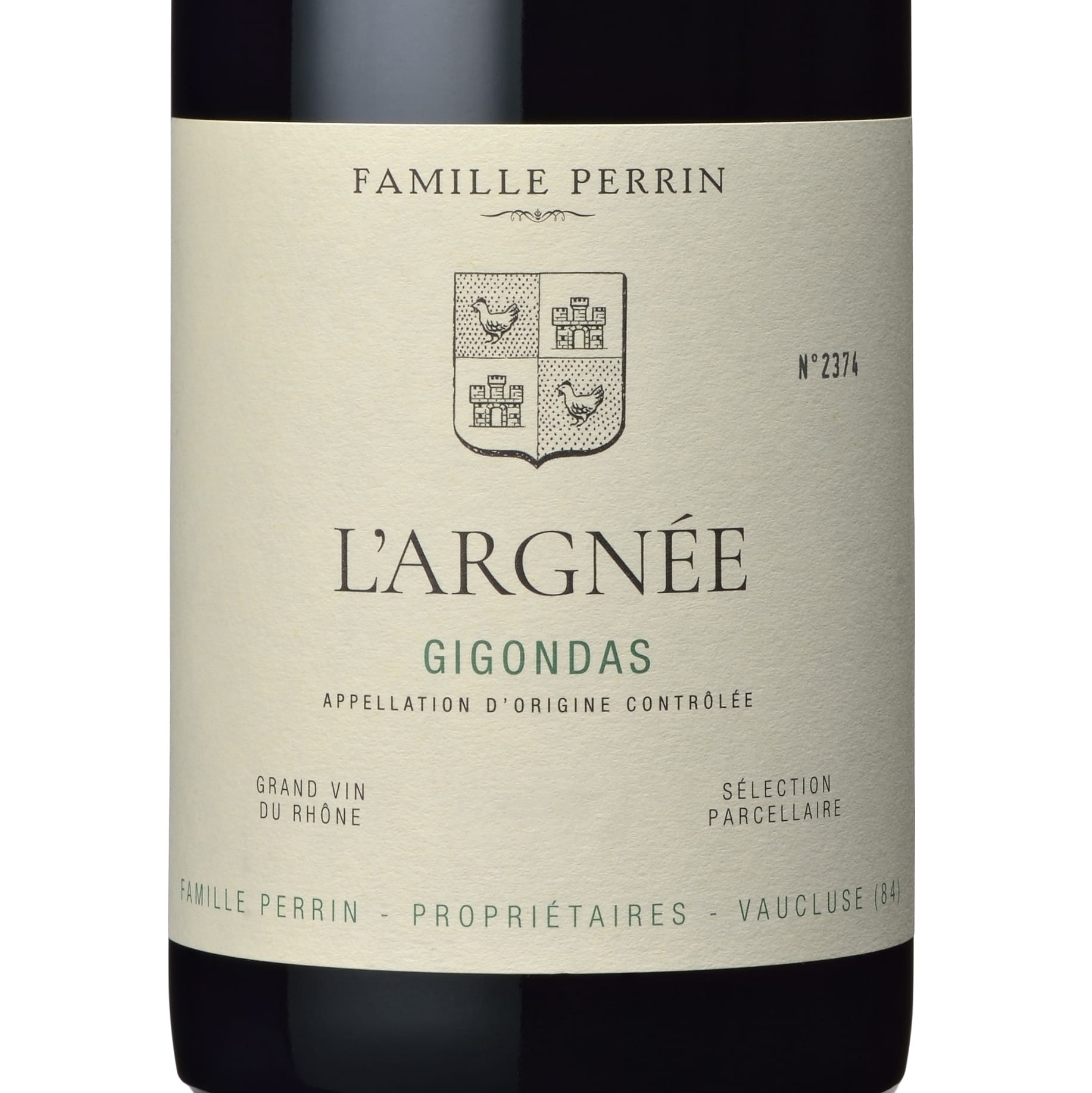 2017 Famille Perrin Gigondas L'Argnee Vieilles Vignes - Frankreich
