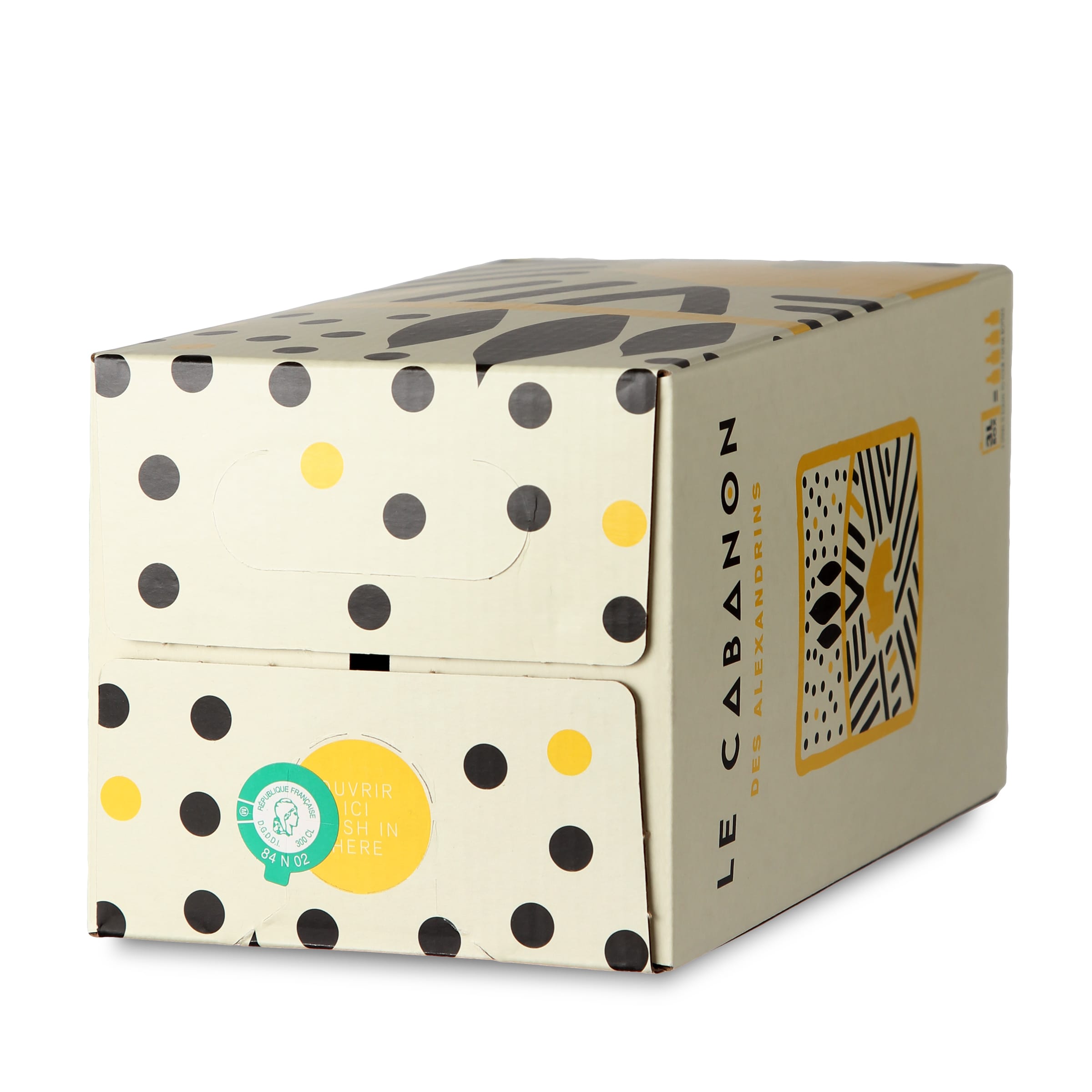 Maison Les Alexandrins Le Cabanon Blanc Weißwein trocken Bag-in-Box 3L