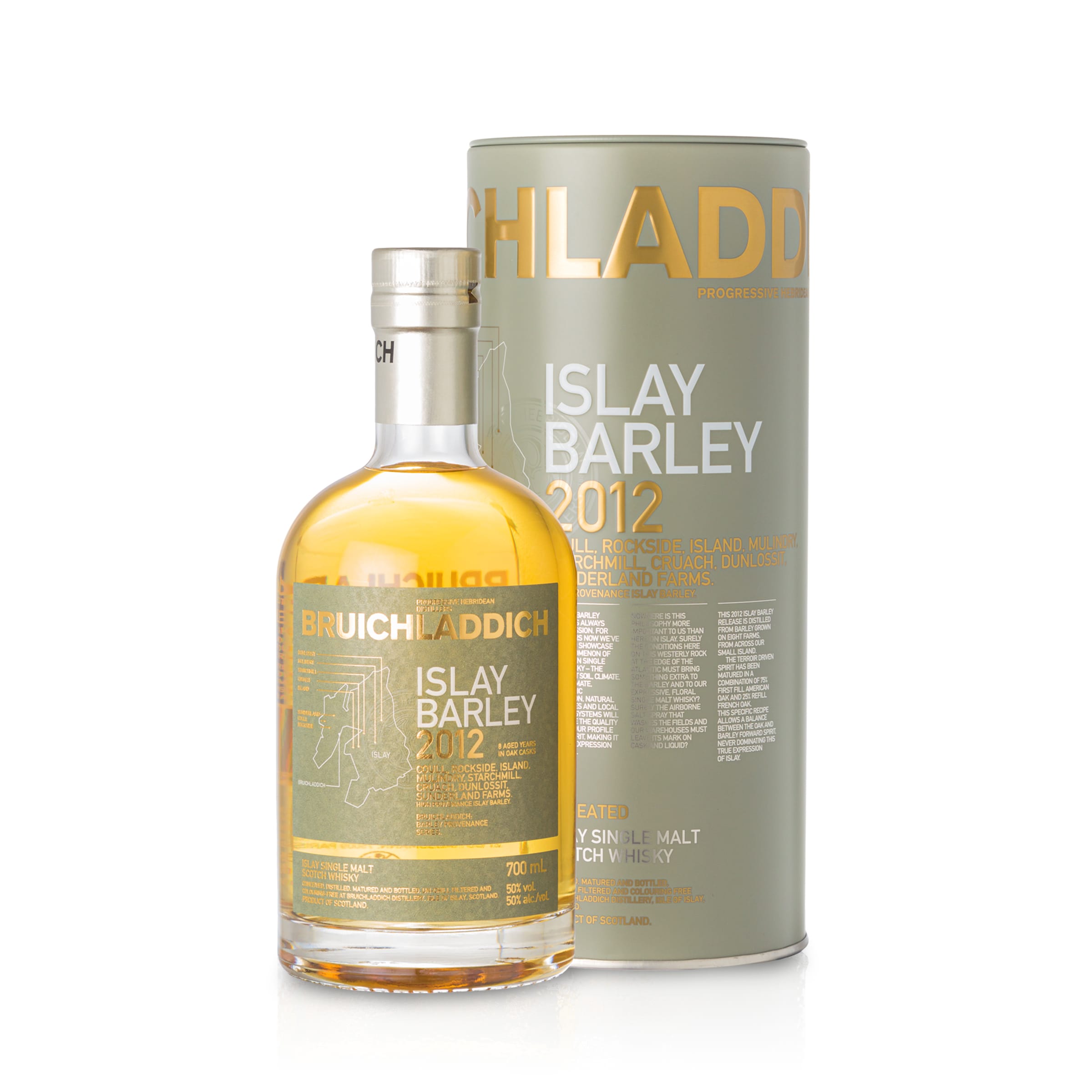 Bruichladdich Islay Barley Whisky 2012, von Bruichladdich Distillery