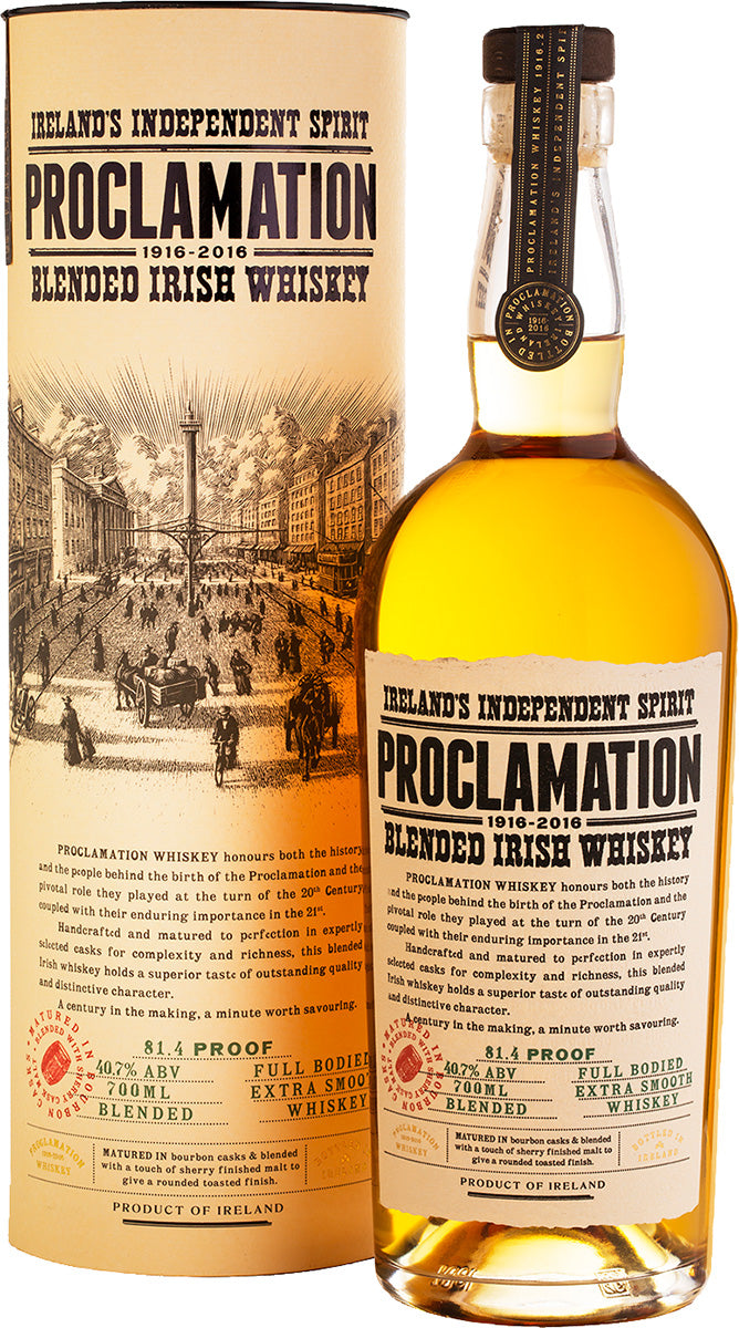 Blended Irish Whiskey - Gift Box Proclamation Westport/Chile 0.7L