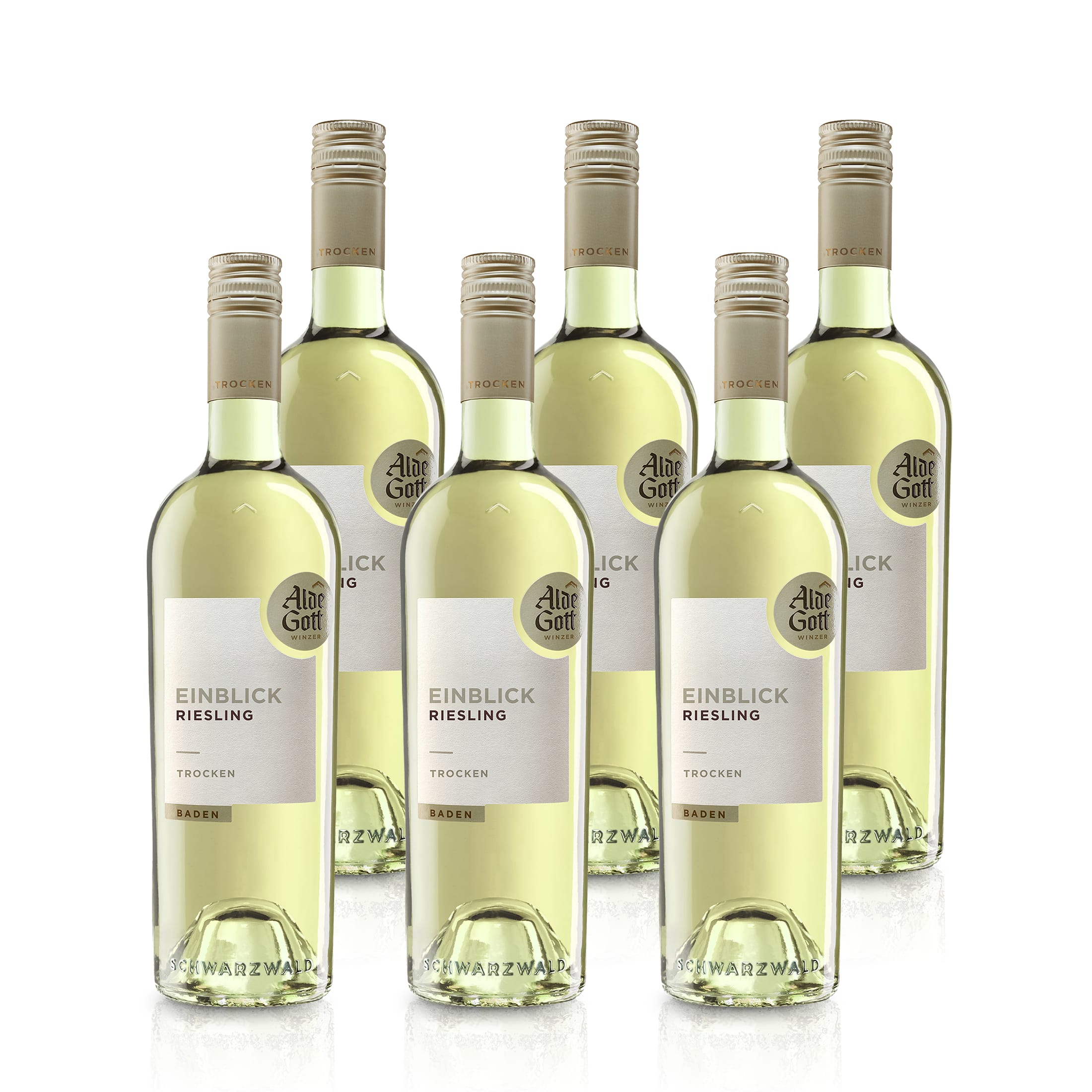 Einblick "RR" Rivaner & Riesling Qualitätswein 2023 Trocken - Alde Gott | Weißwein 0,75L 11,5% vol.