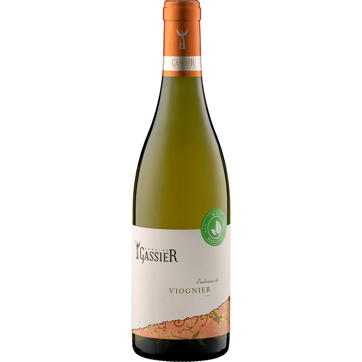 2022 Embruns de Viognier Vin Pays d‘Oc - Bio - Vignobles Michel Gassier Rhône/Frankreich 0,75 l