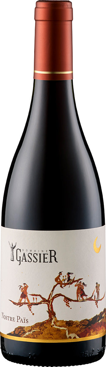2020 Nostre Pais Rouge AOP Costières de Nîmes - Bio - Vignobles Michel Gassier Rhône/Frankreich 0,75l
