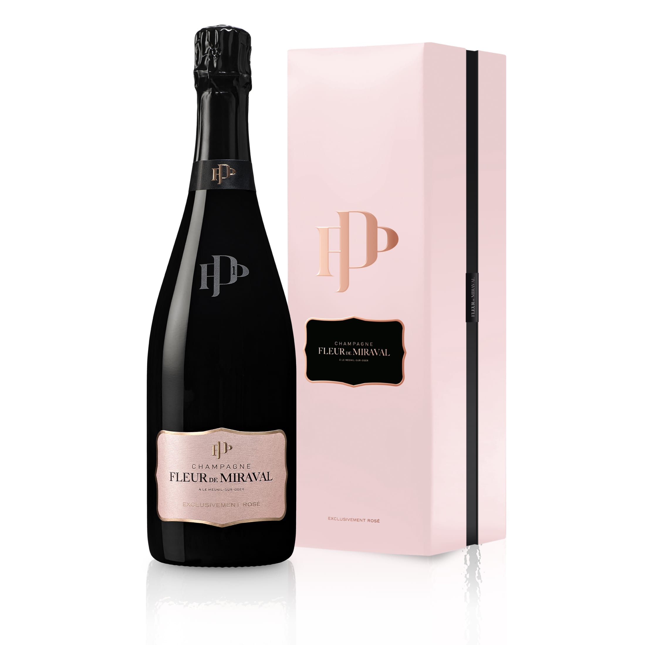 Champagne Fleur de Miraval Exclusivement Rosé ER1