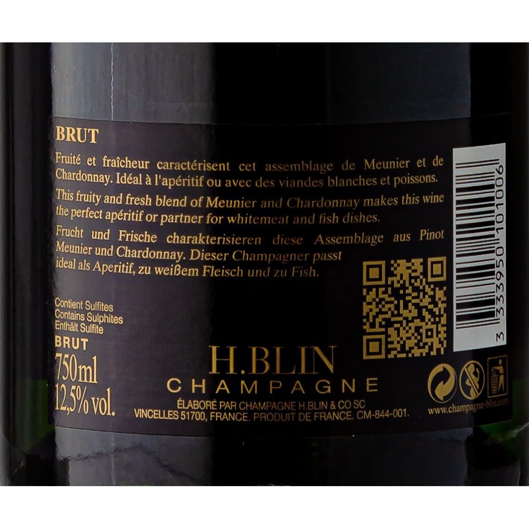 Champagne Brut white - H.Blin