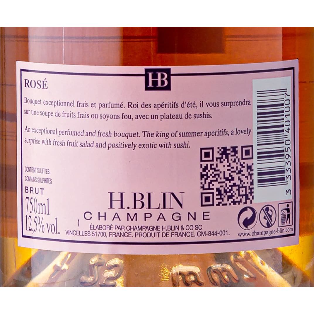 Brut Rosé - H.Blin